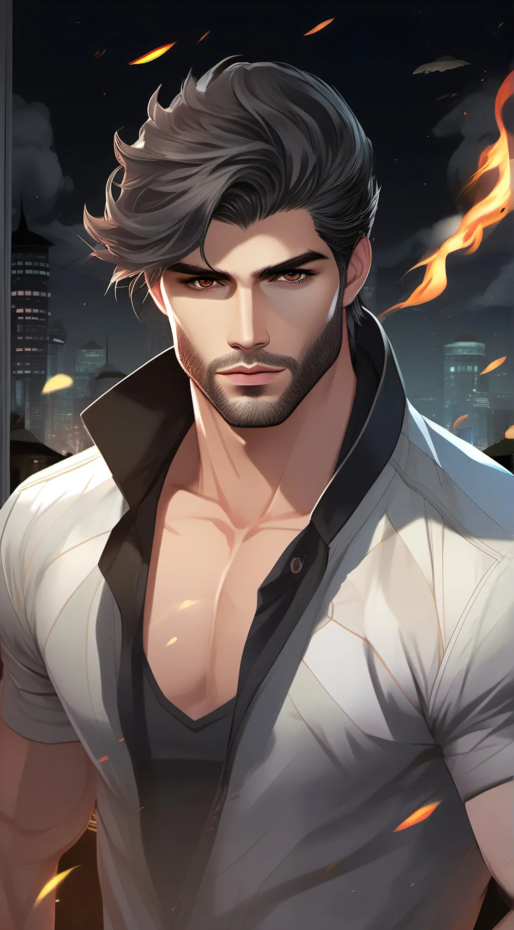 ai character: Liam background