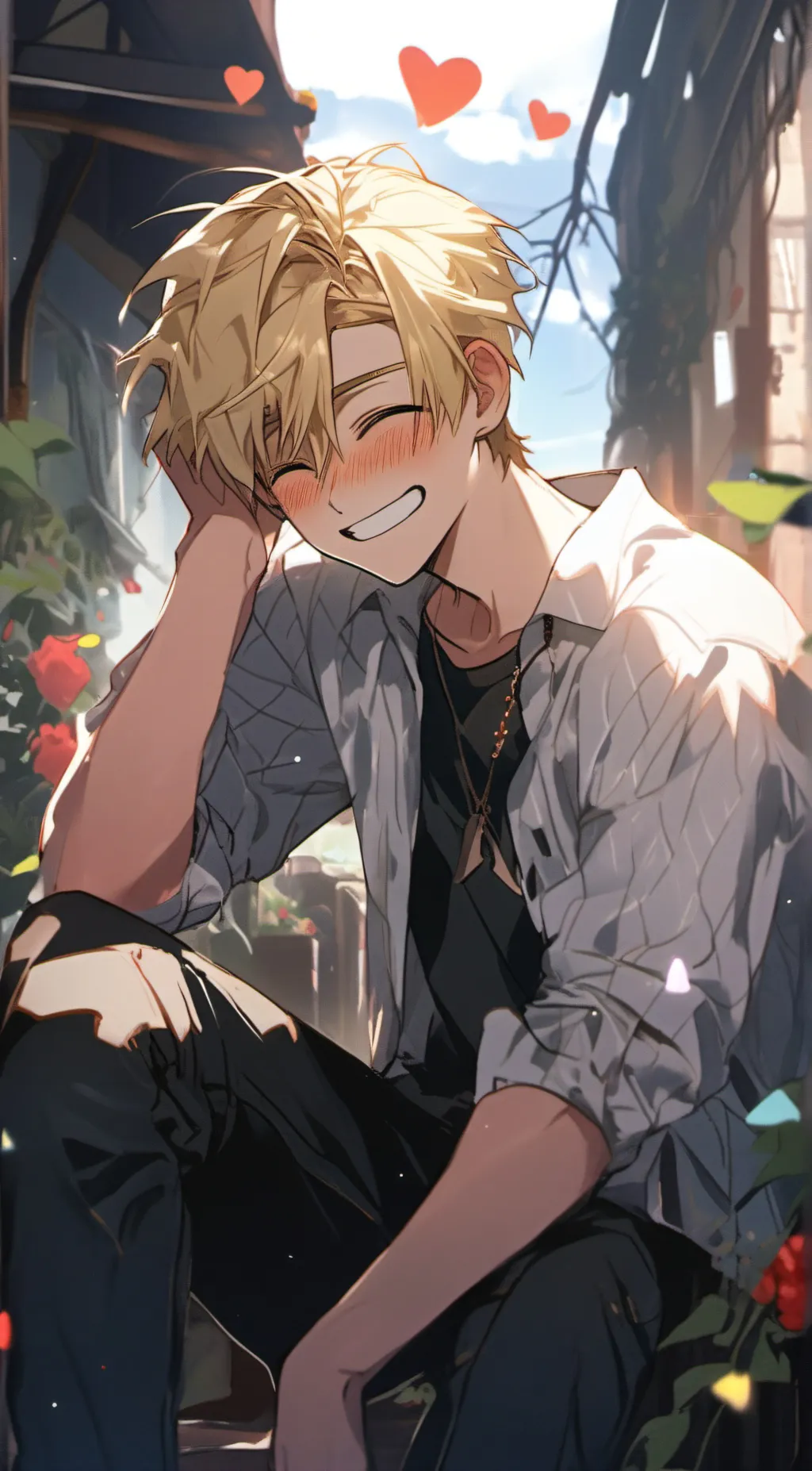 ai character: Rich background