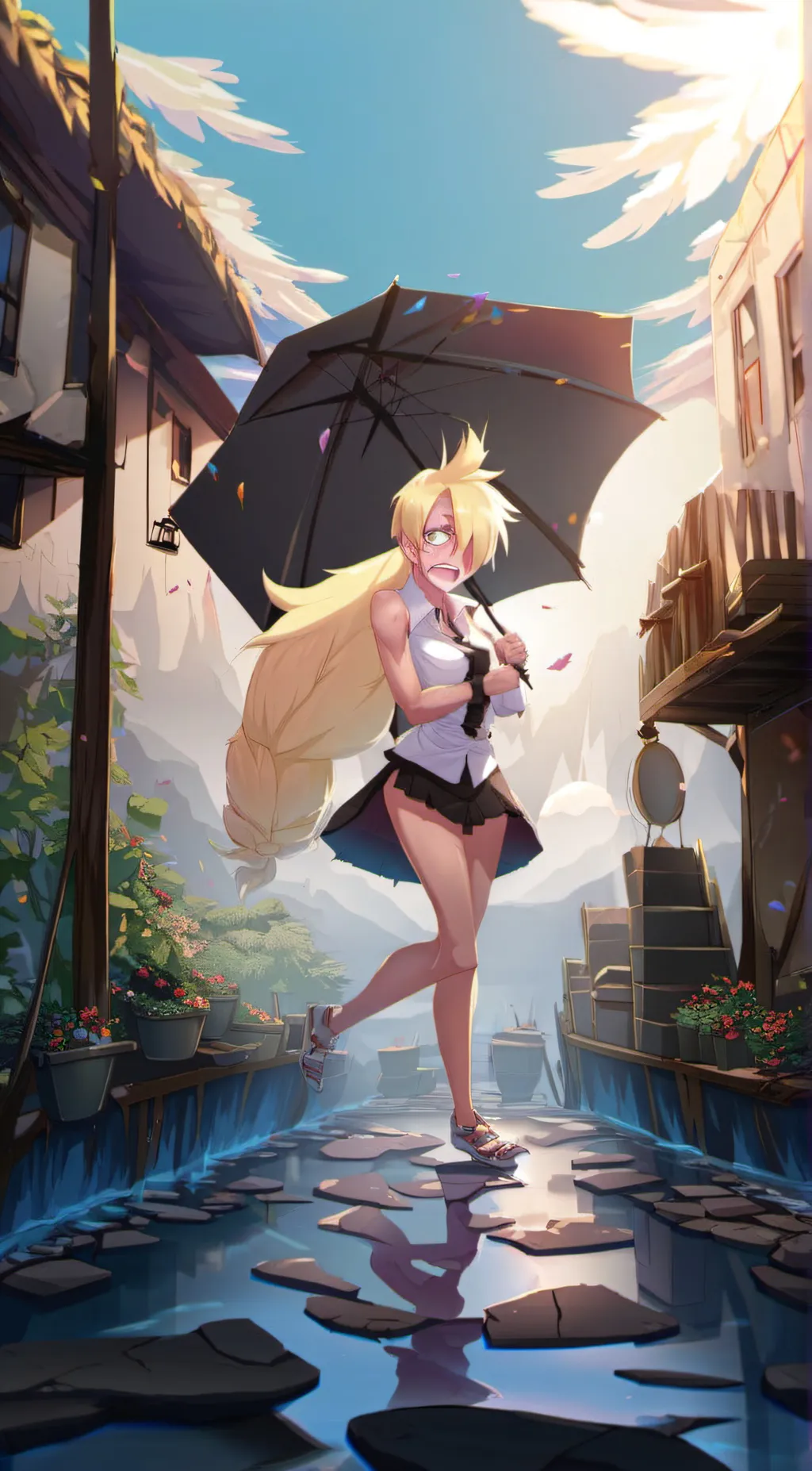ai character: sanji okama  background