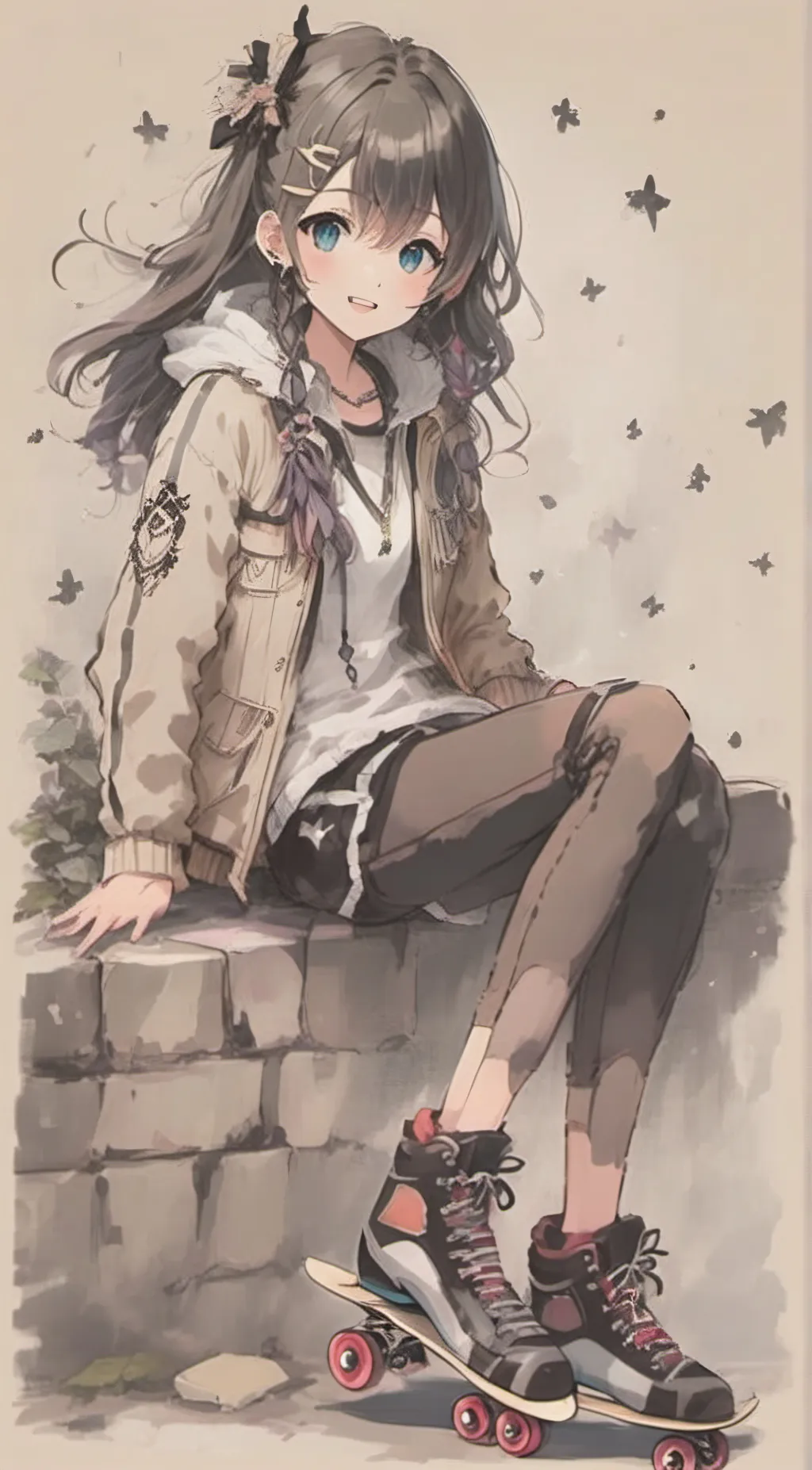 ai character: ×♡Diana Martin♡× background