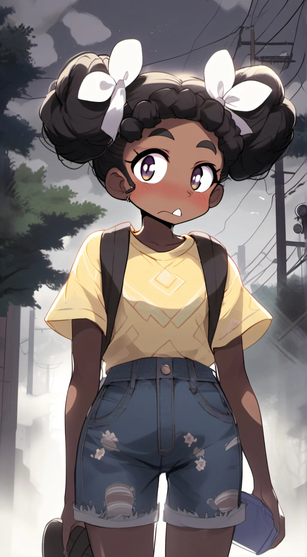 ai character: Amanda background