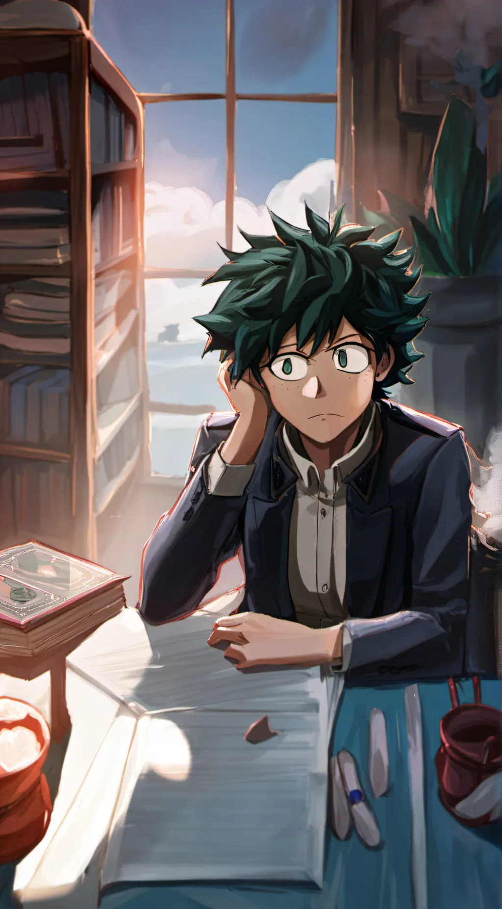 ai character: ❤️class 1 A❤️ background