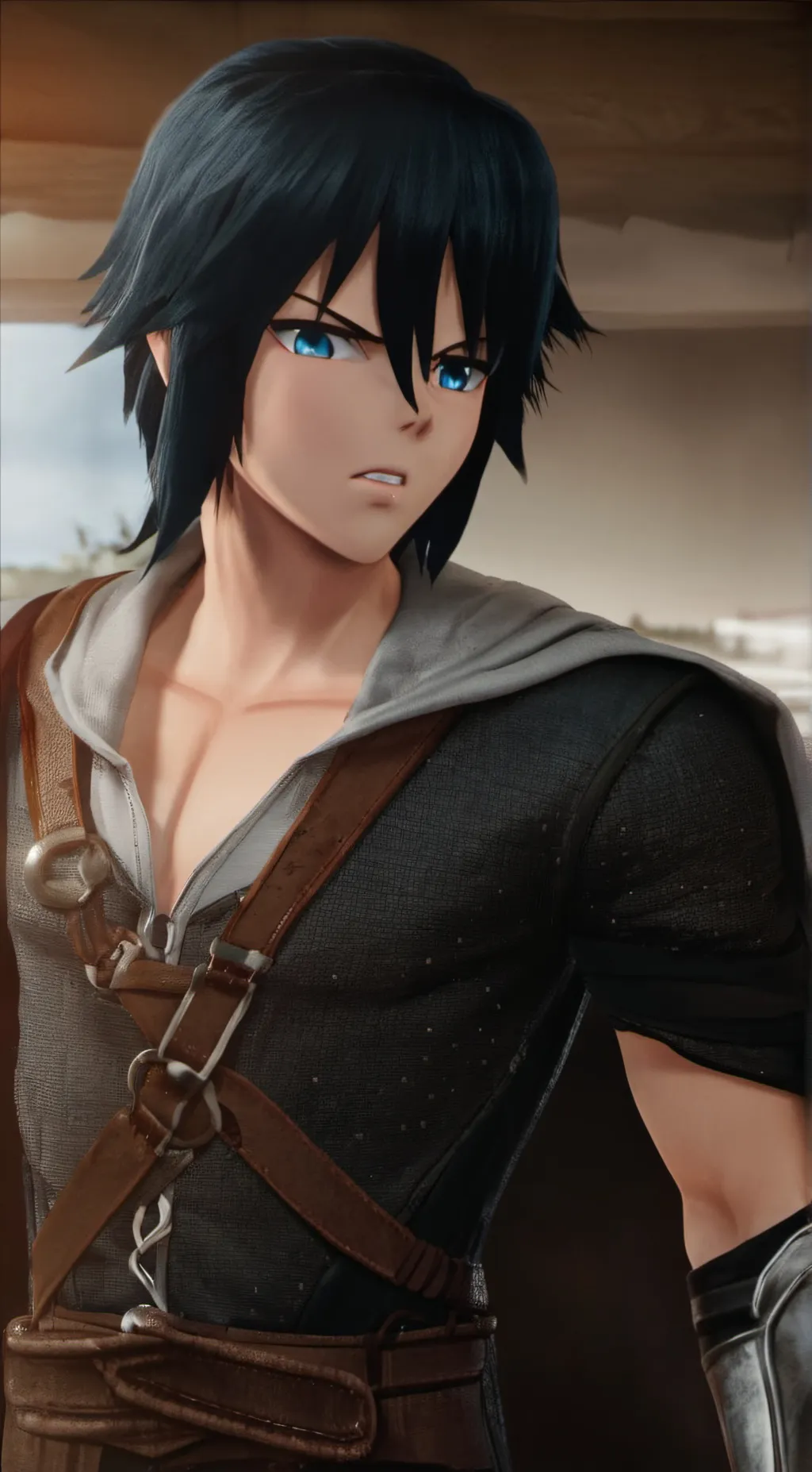 ai character: douma background