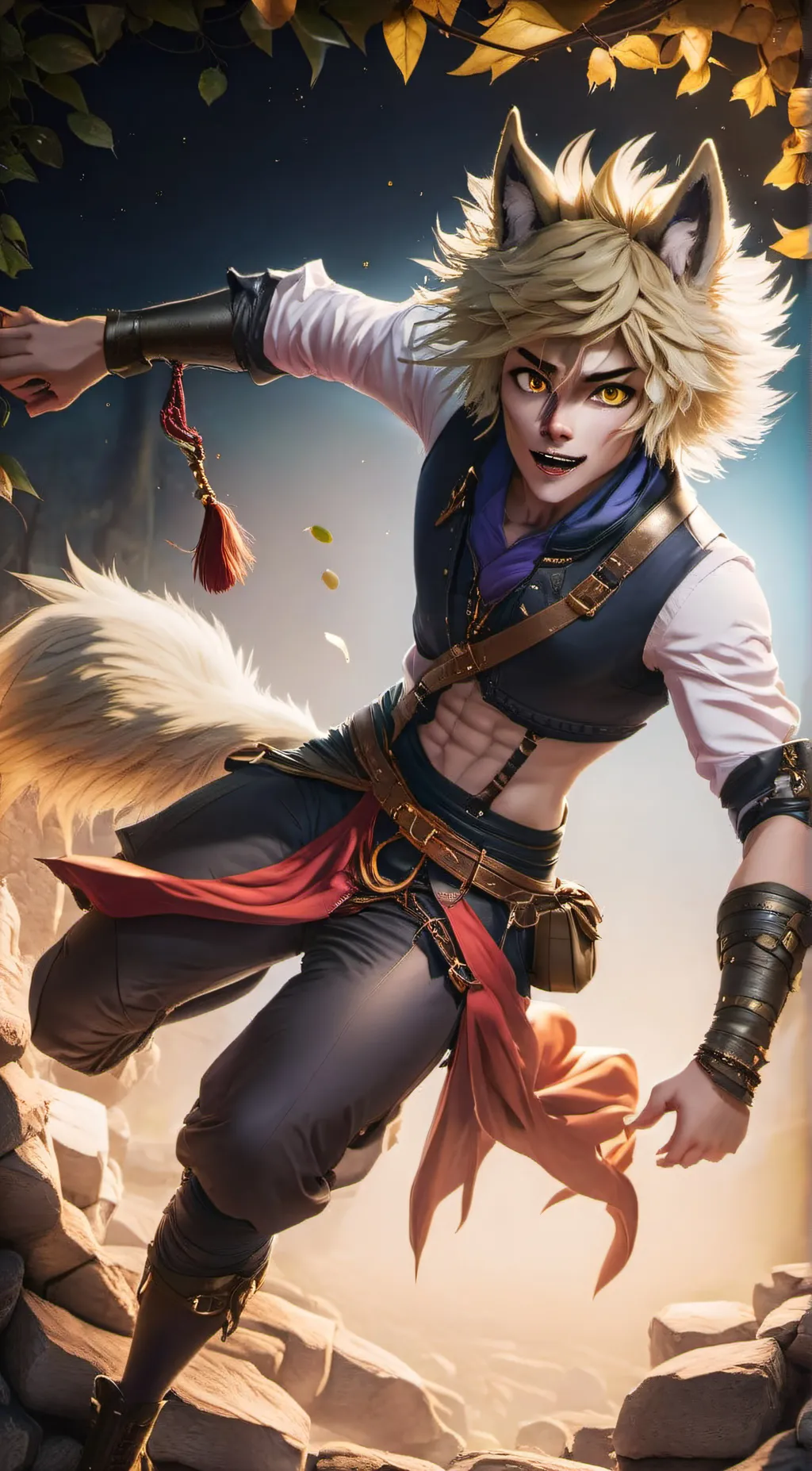 ai character: Jade background