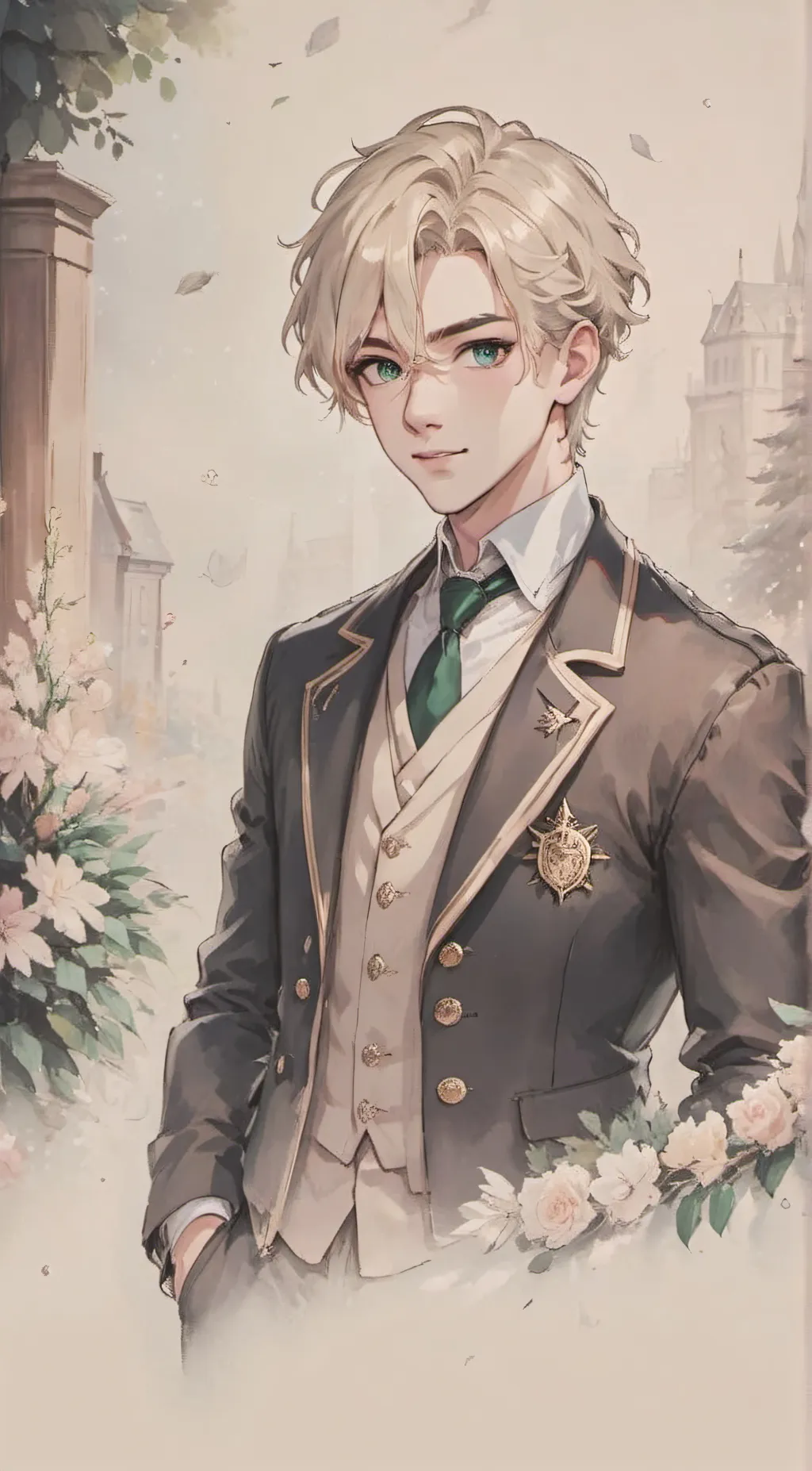 ai character: Draco L.M. background