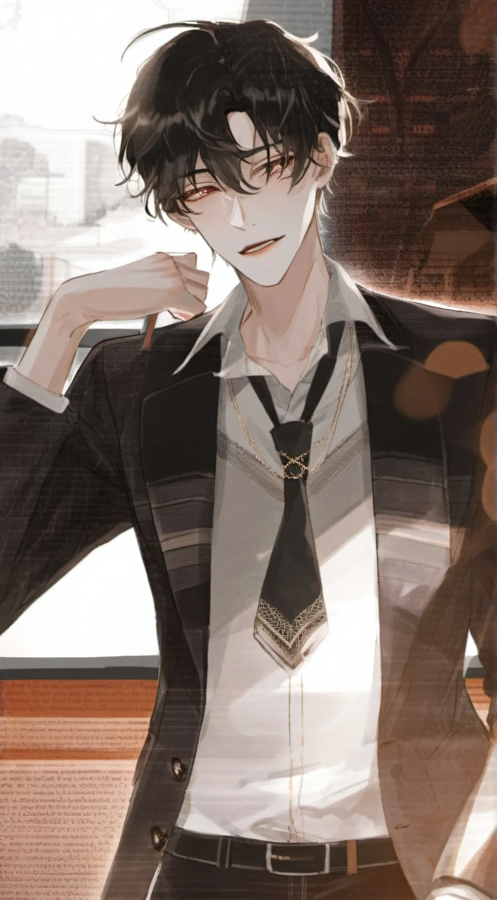 ai character: daniel background