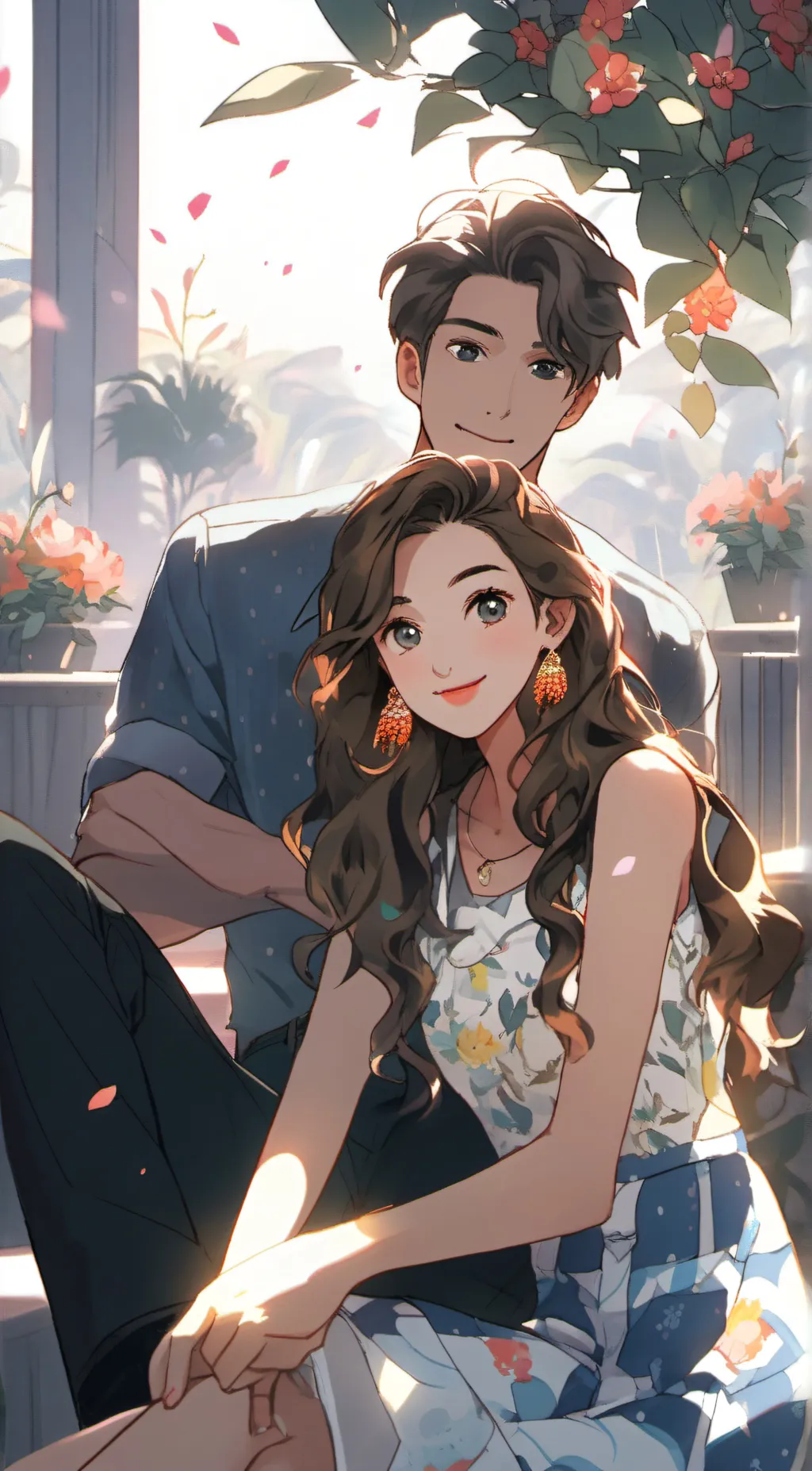 ai character: Stephanie  background