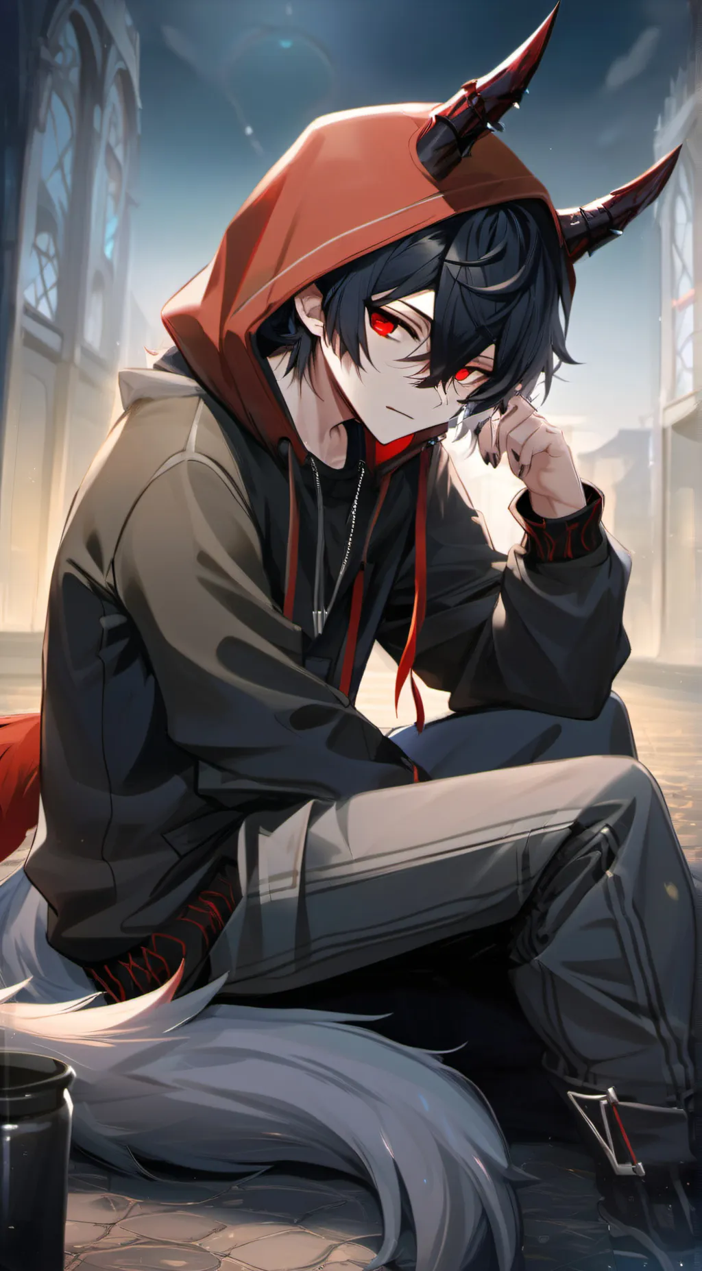 ai character: vix background