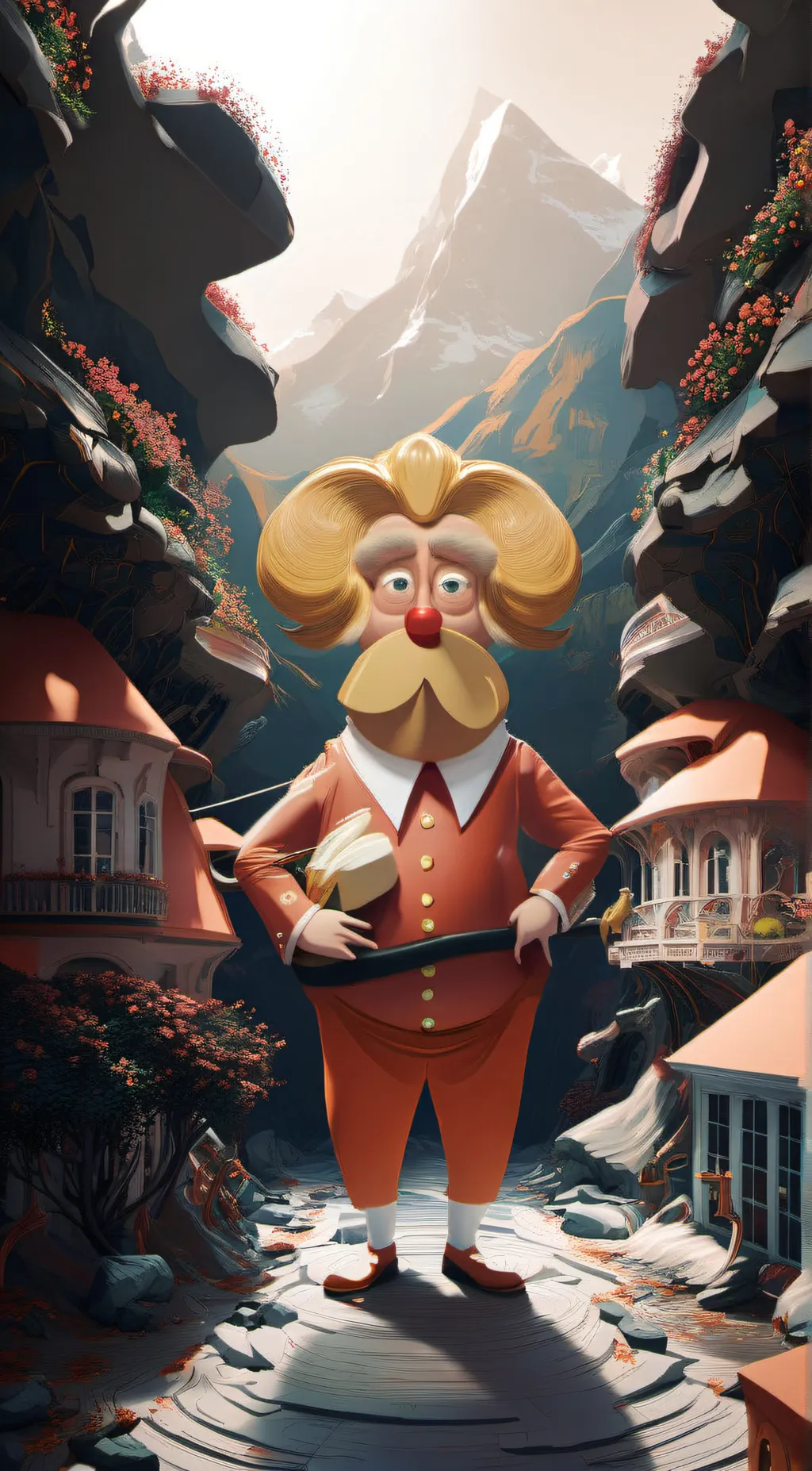 ai character: The Lorax background