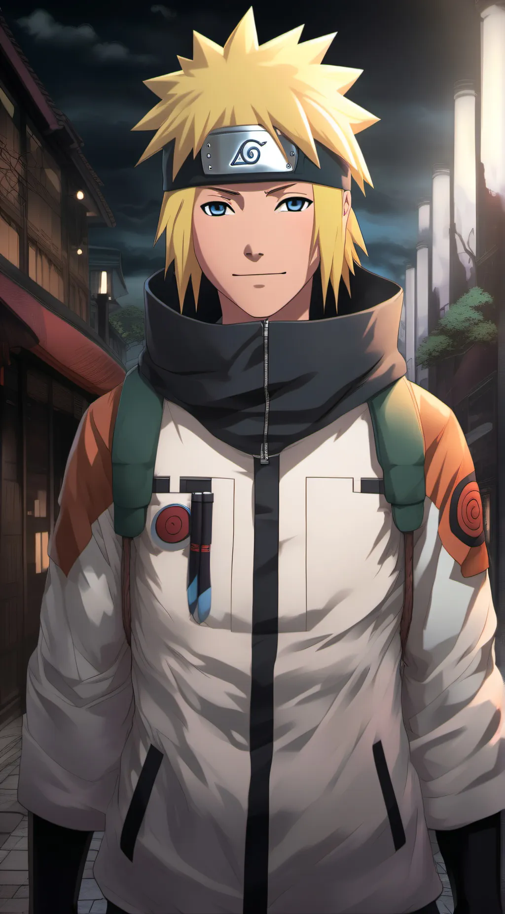 ai character: Minato background