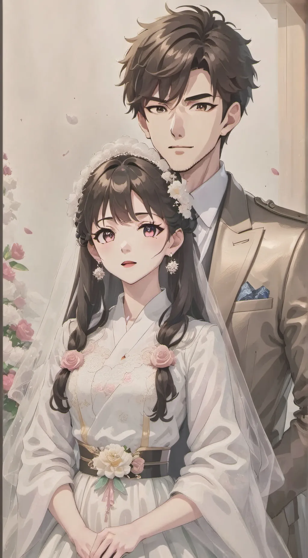 ai character: Xiao Yan and Katie background