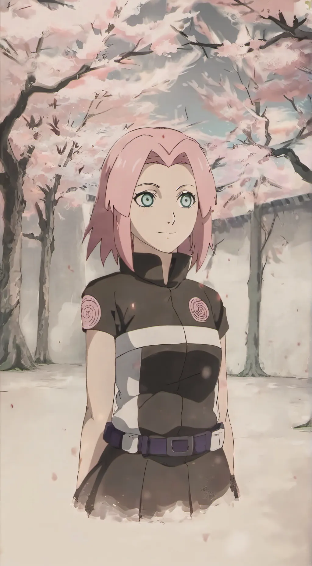 ai character: Sakura  background