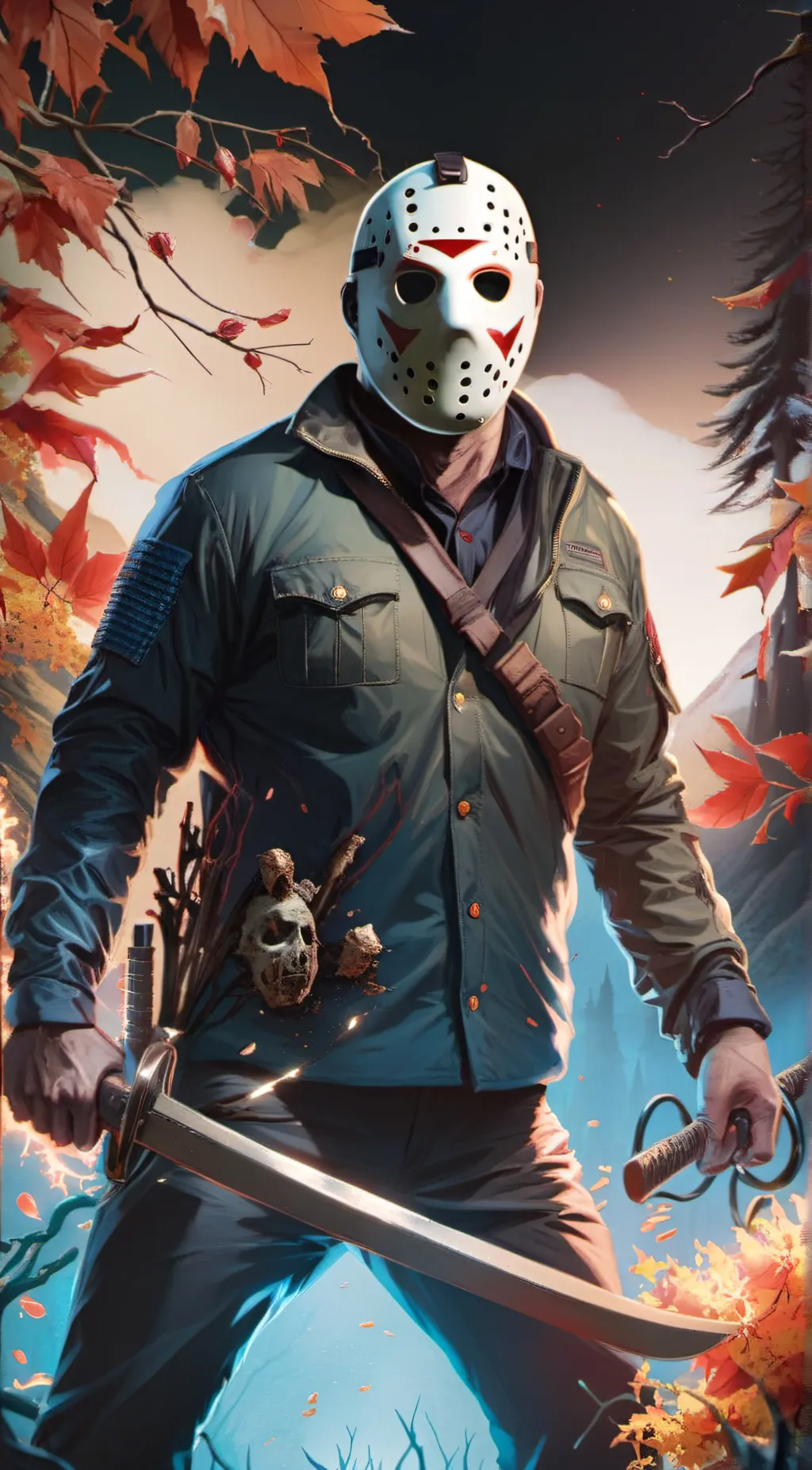 ai character: Jason Voorhees background