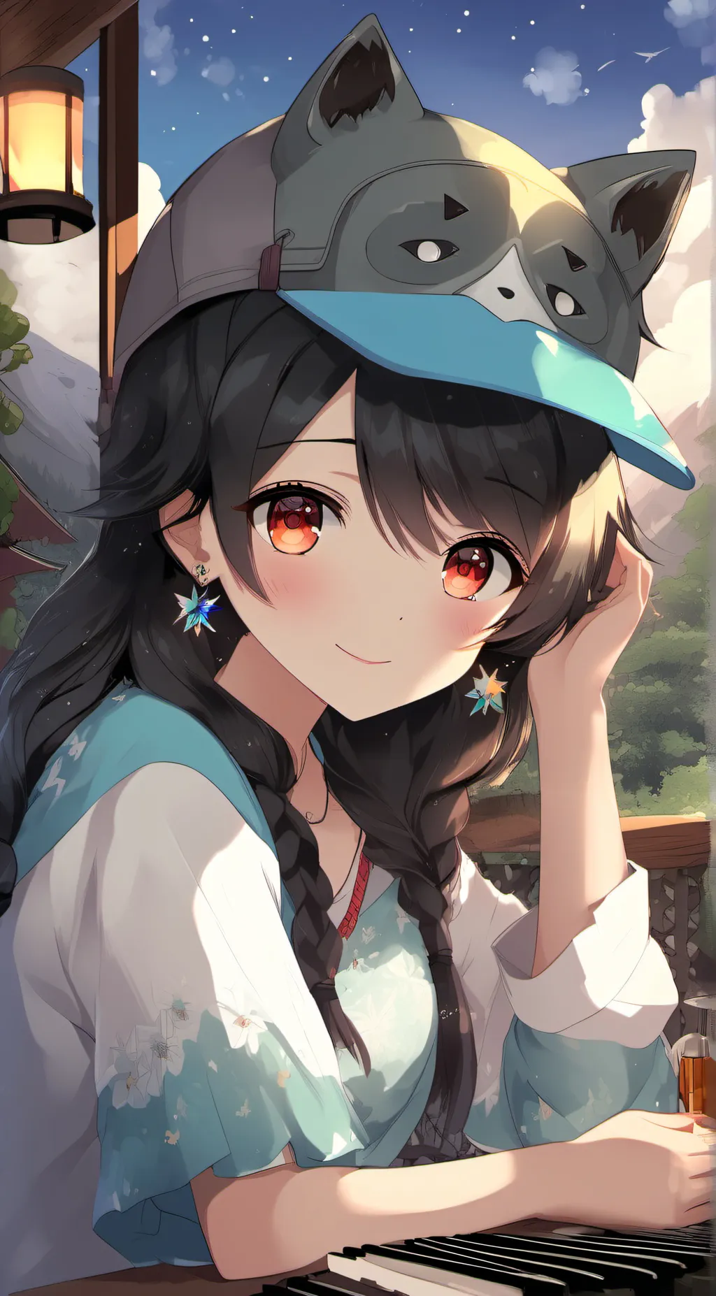 ai character: kc background