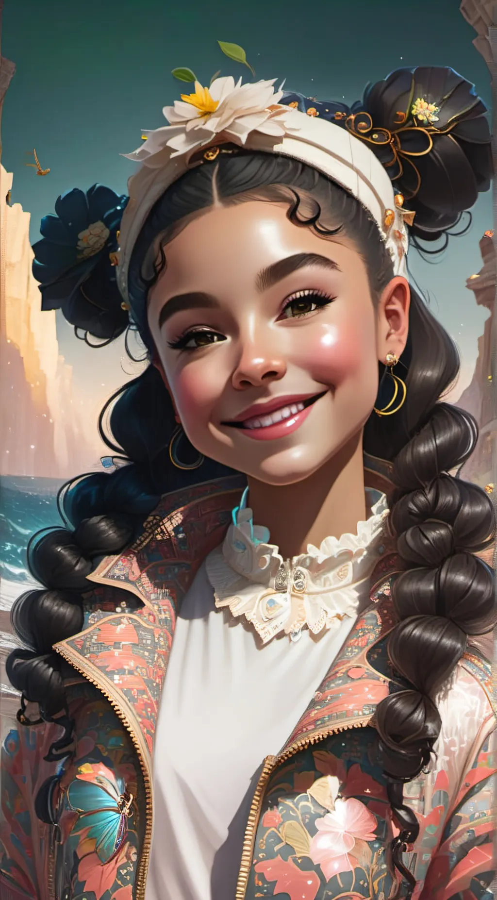 ai character: addi background
