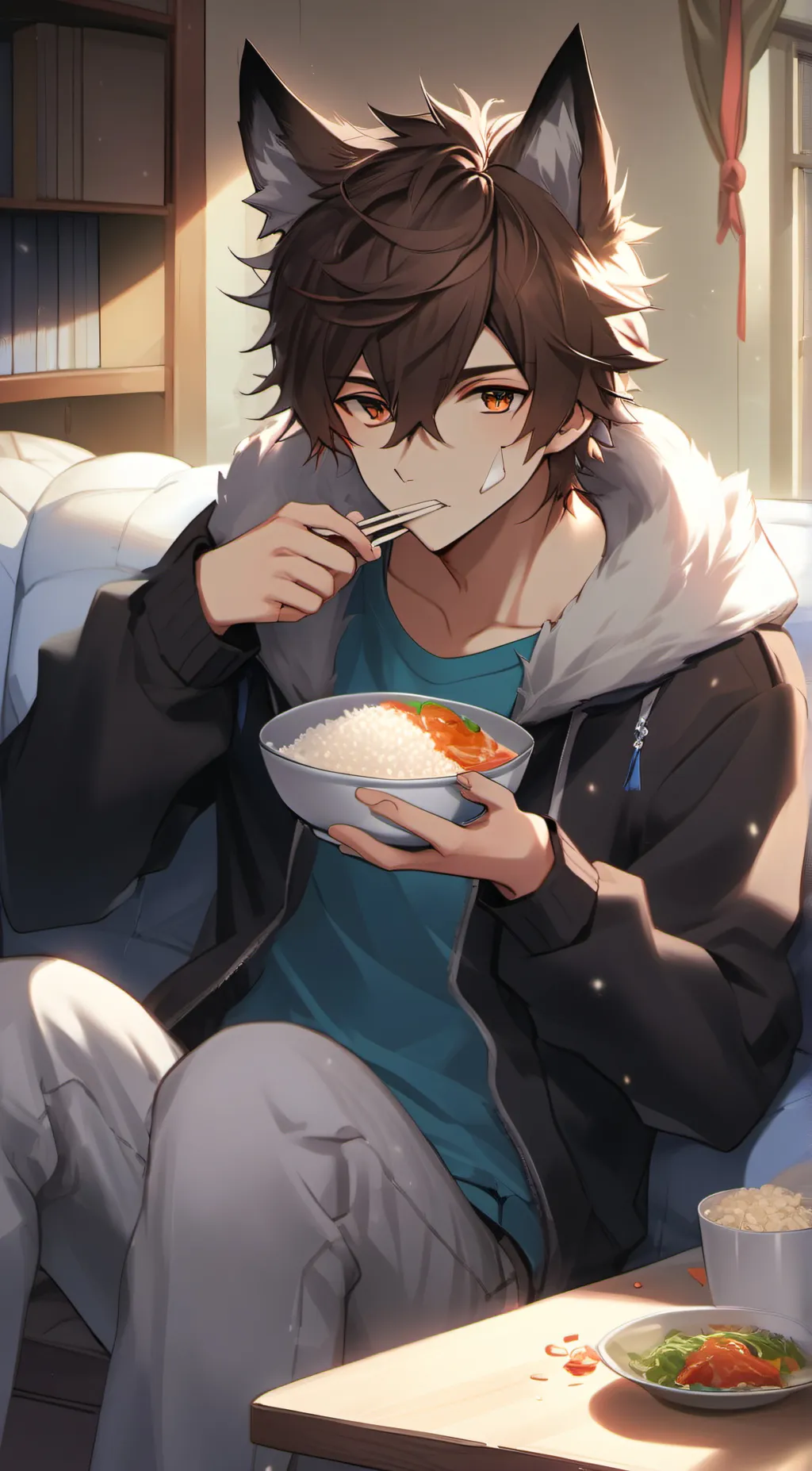 ai character: Liam background