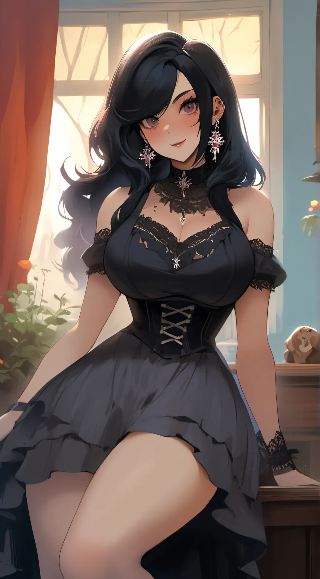 ai character: Ellie background