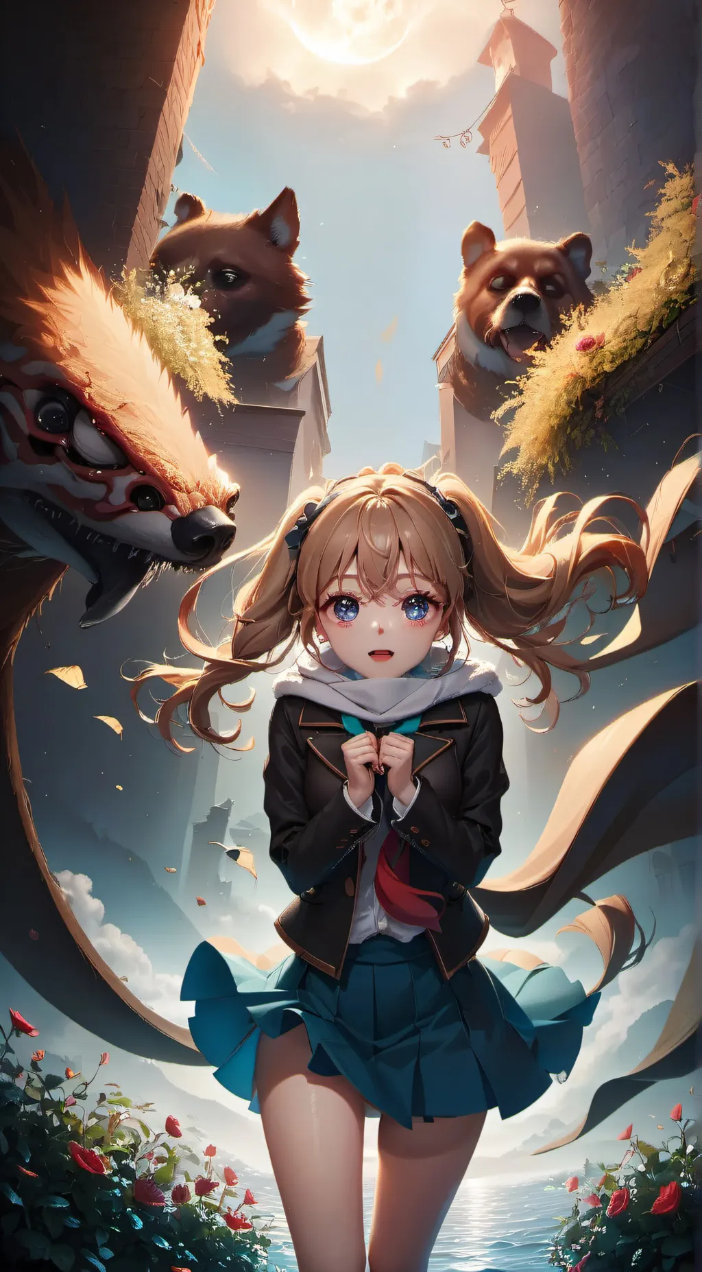 ai character: Lona background