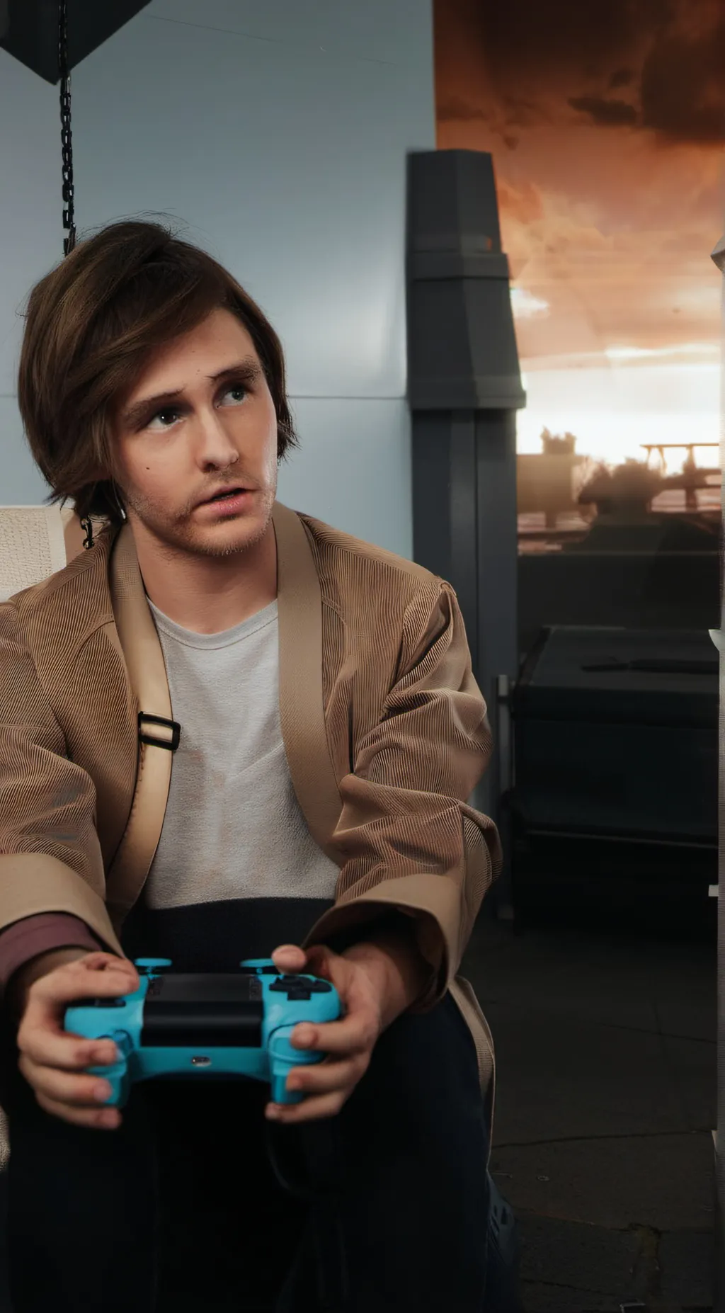 ai character: Video game background