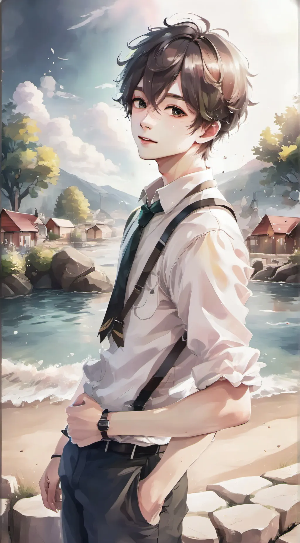 ai character: Isaac background