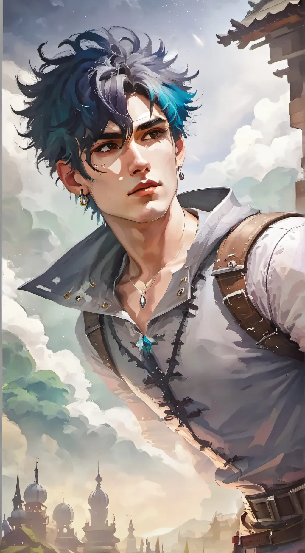 ai character: Chris reinn background