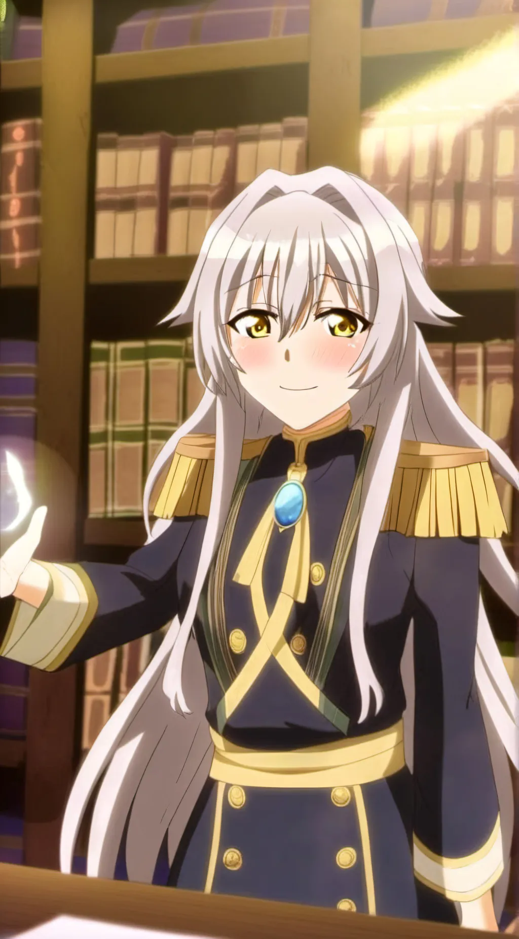 ai character: Sistine Fibel background