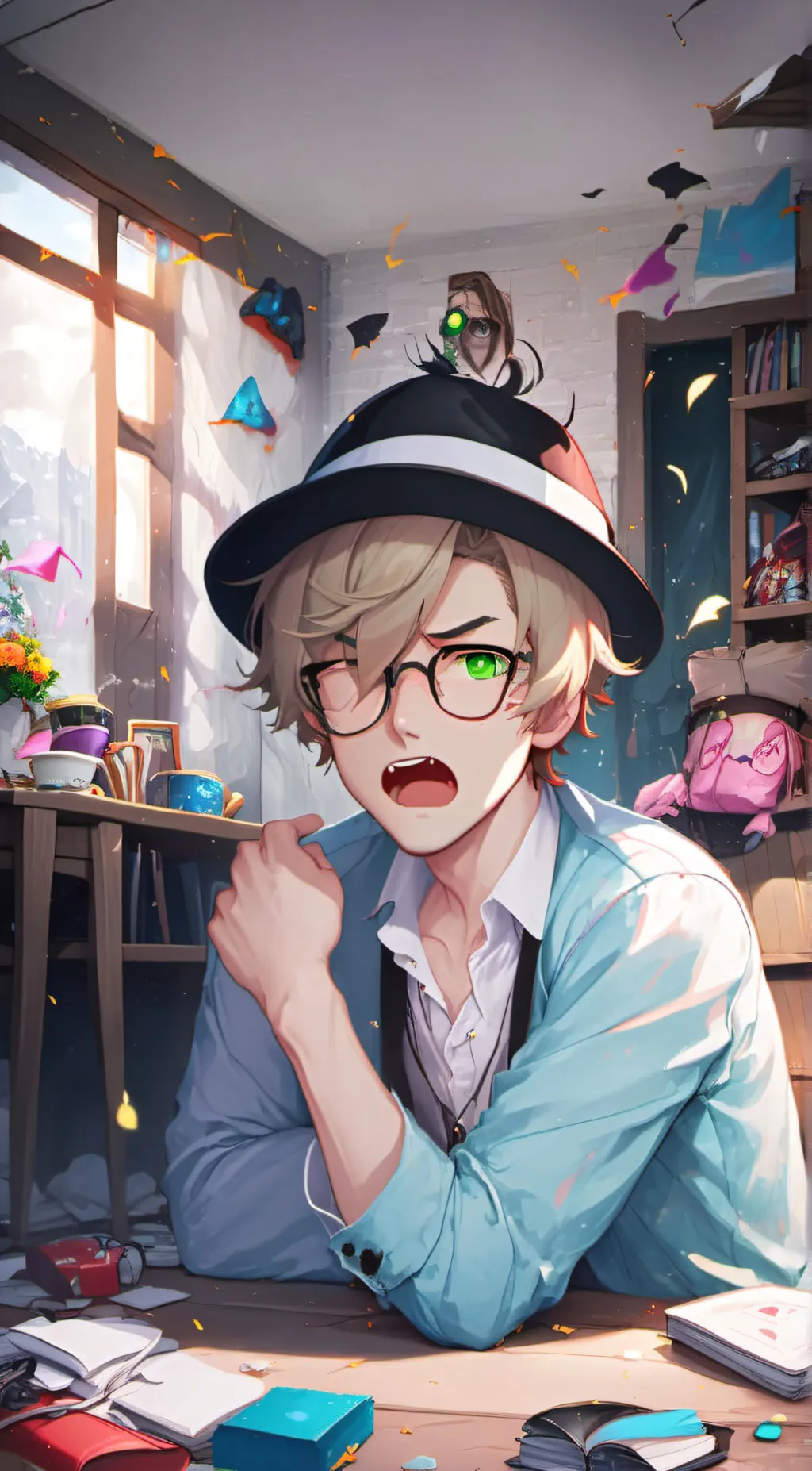 ai character: Alex background