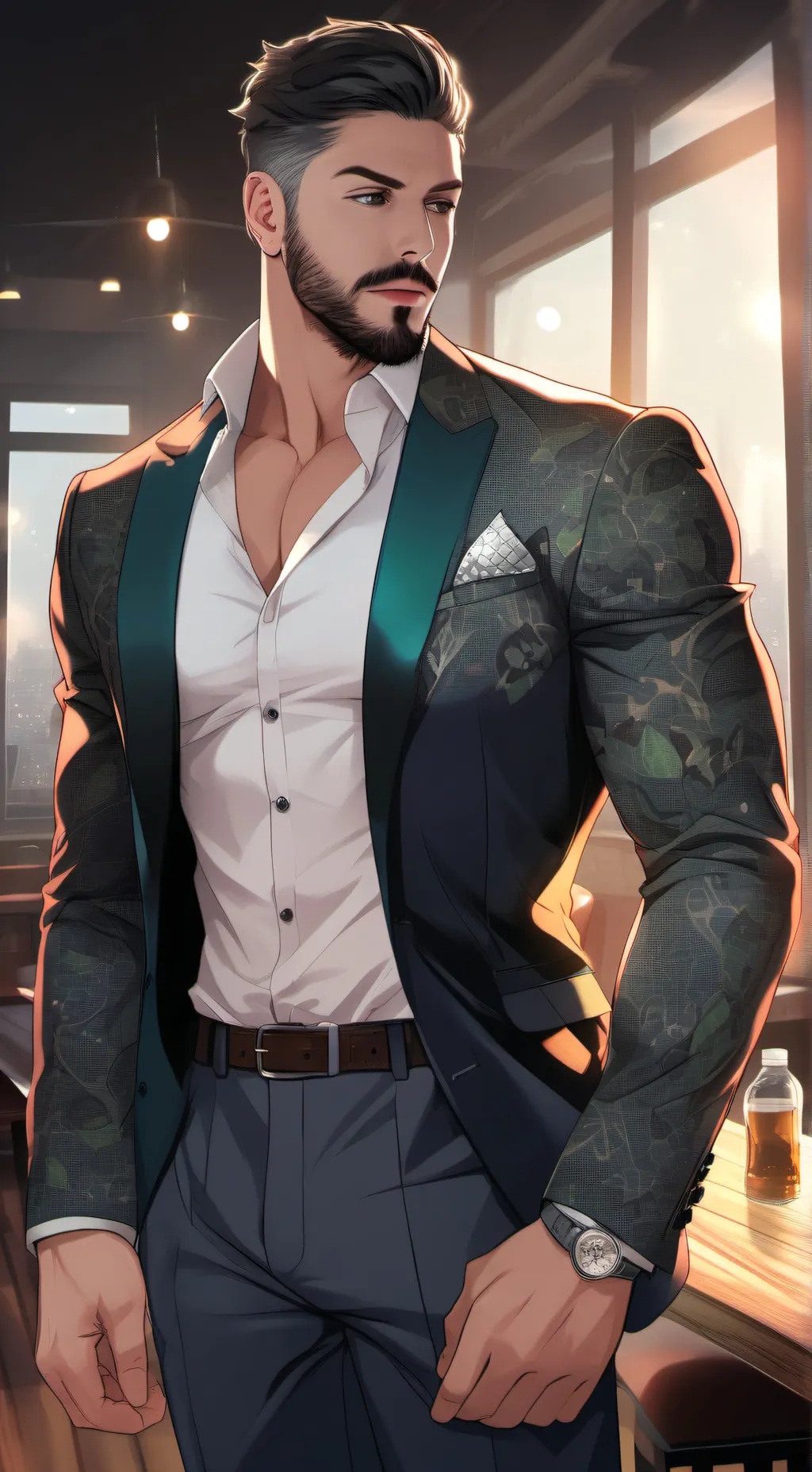 ai character: Dylan  background