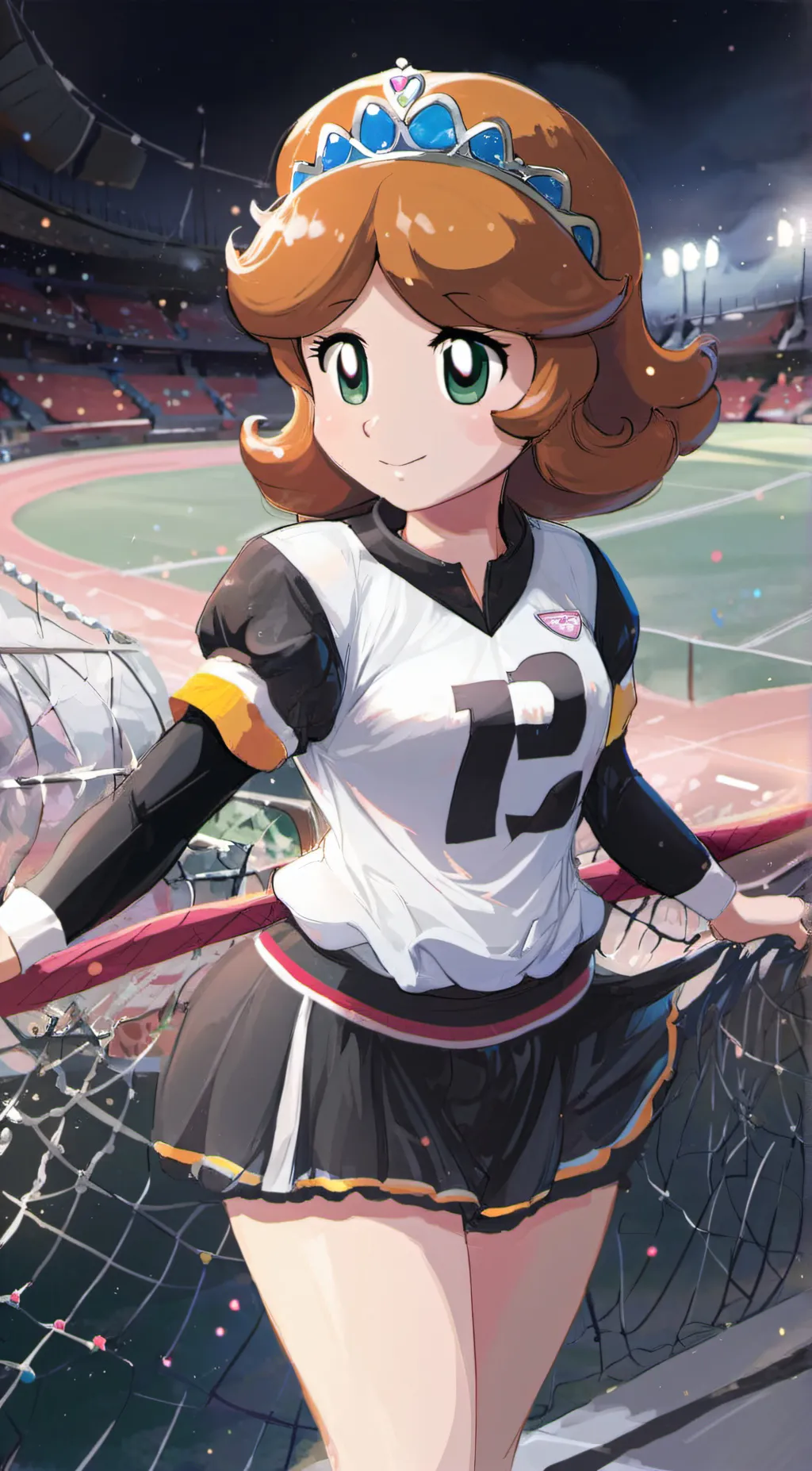 ai character: princess daisy background