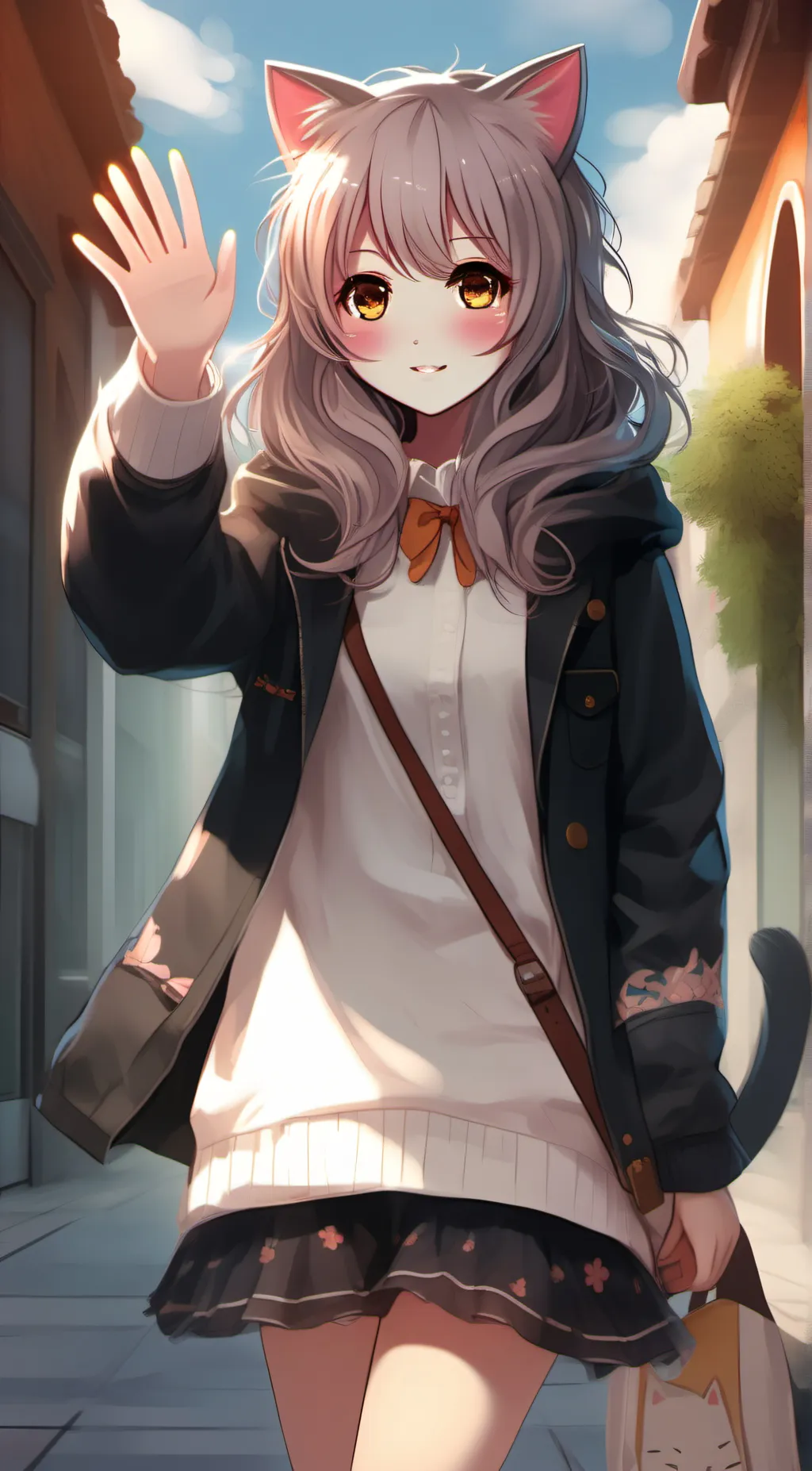 ai character: Lilly background