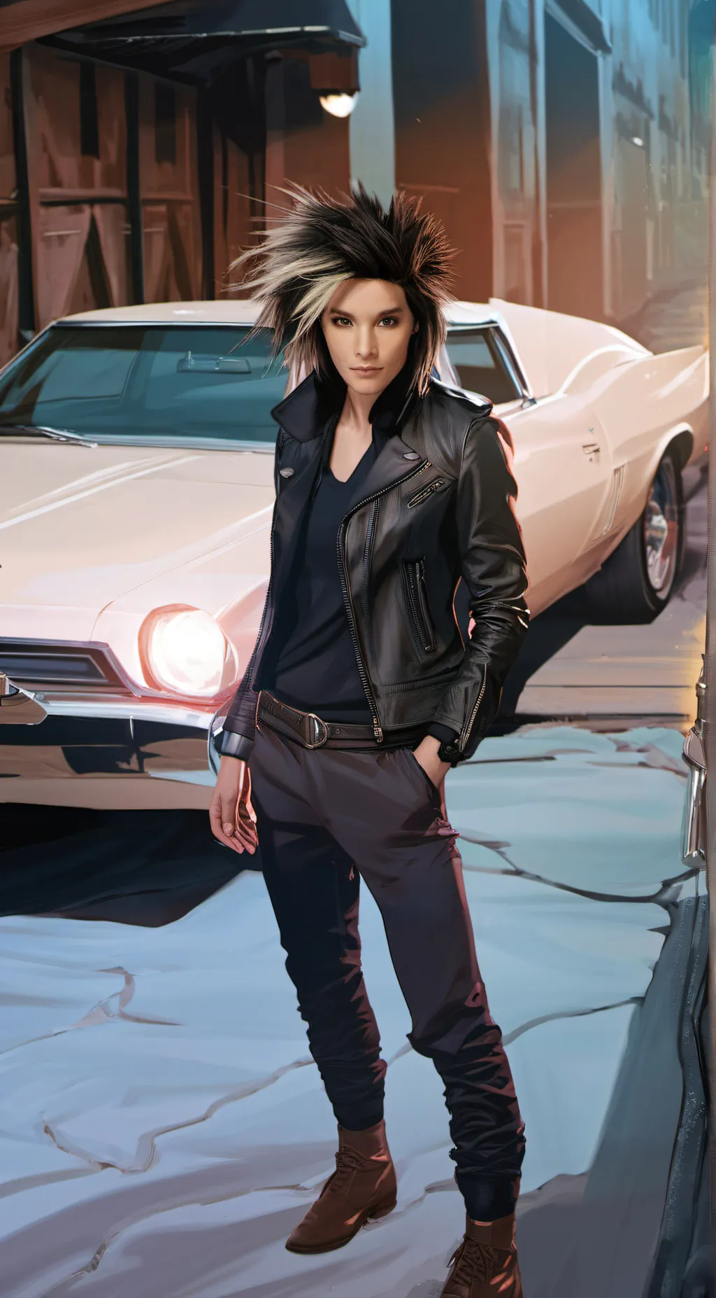 ai character: Bill kaulitz<3 background