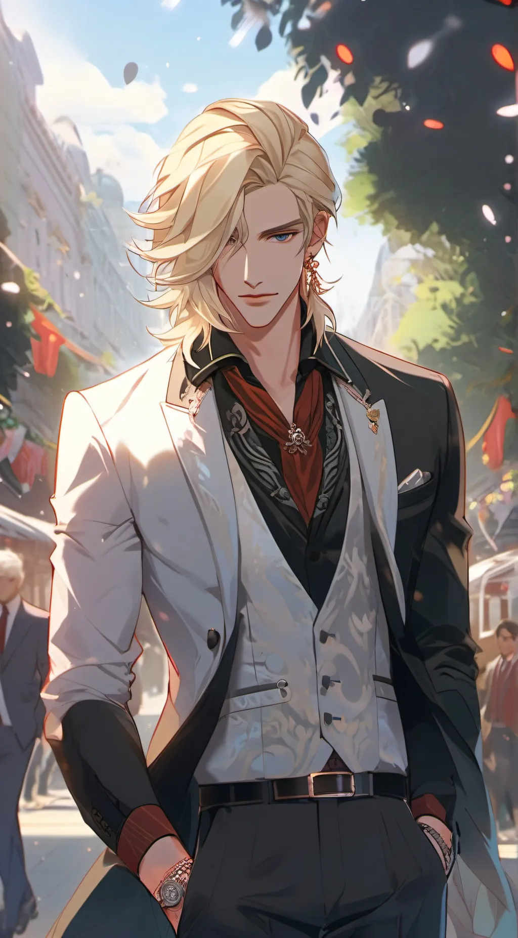 ai character: Justin background