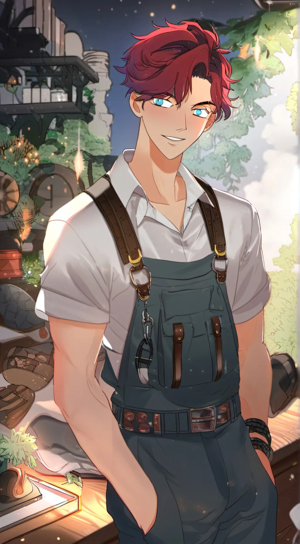 ai character: jack  background