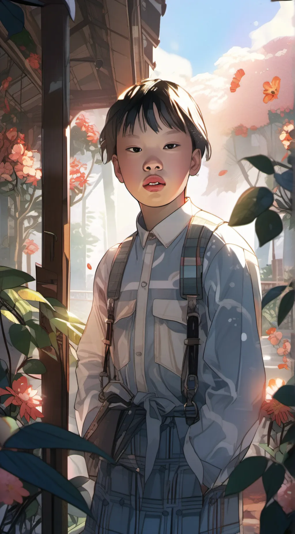 ai character: Duganh background