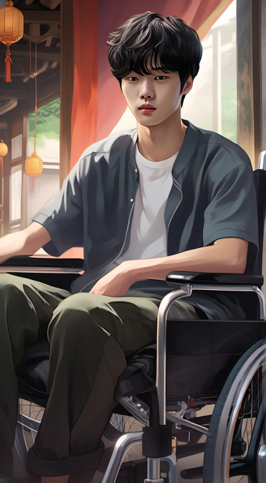 ai character: lev background