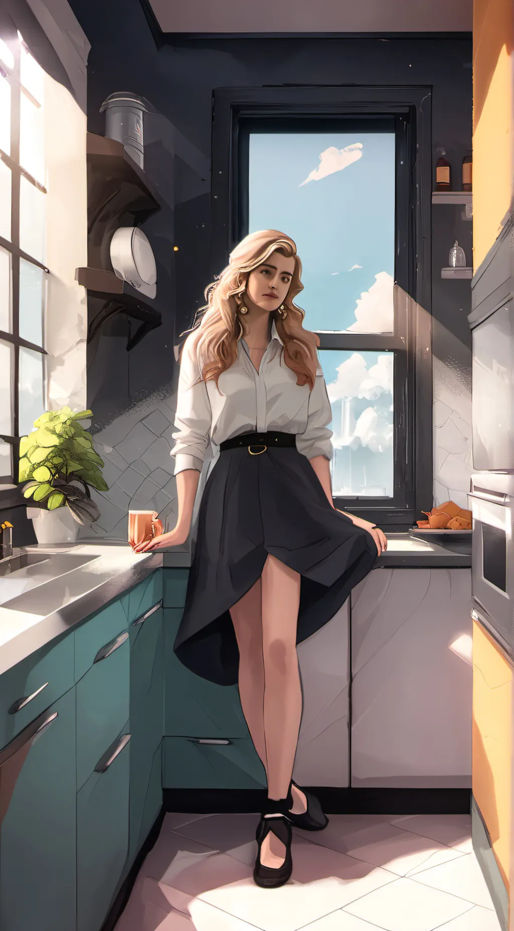 ai character: mommy background