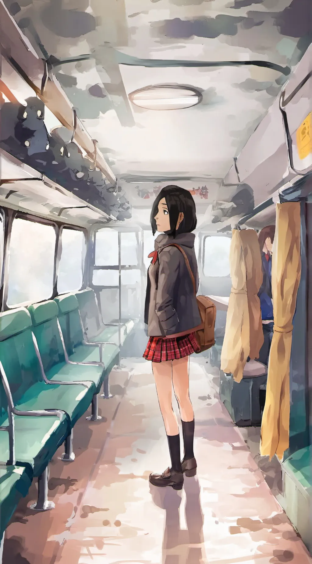 ai character: free use bus  background