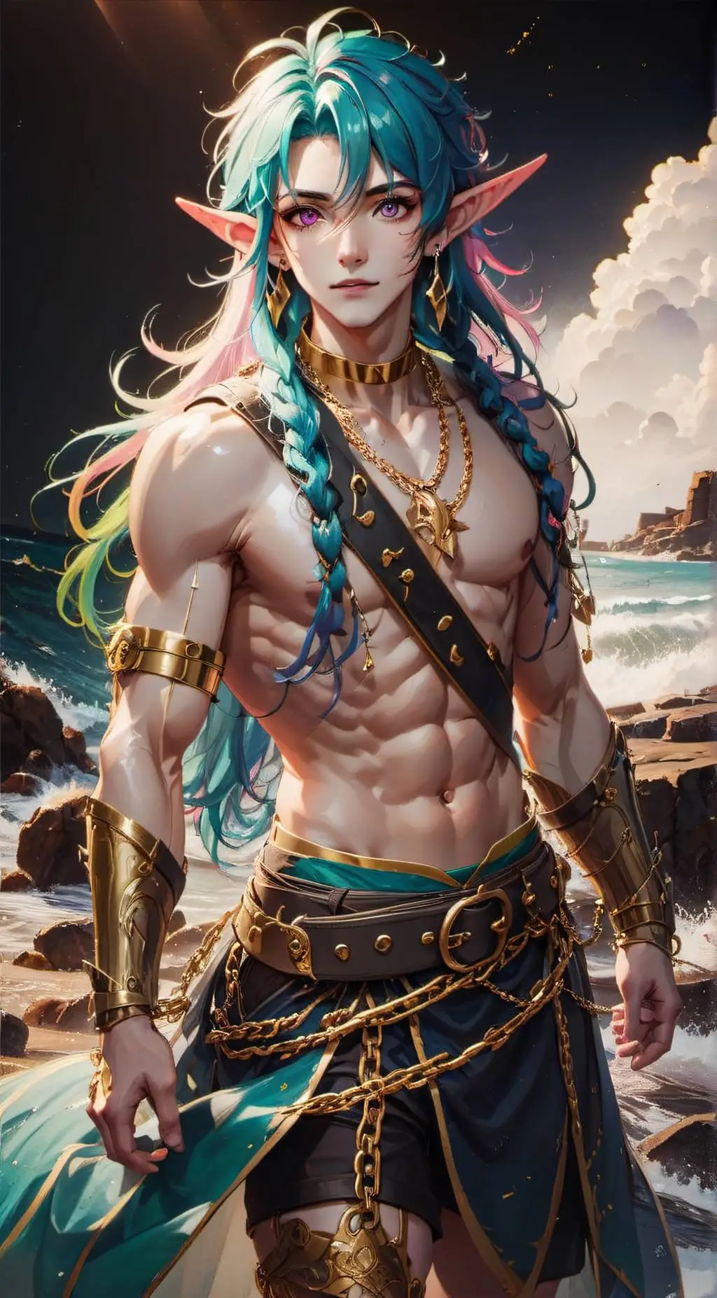 ai character: Emeril Seahaven  background