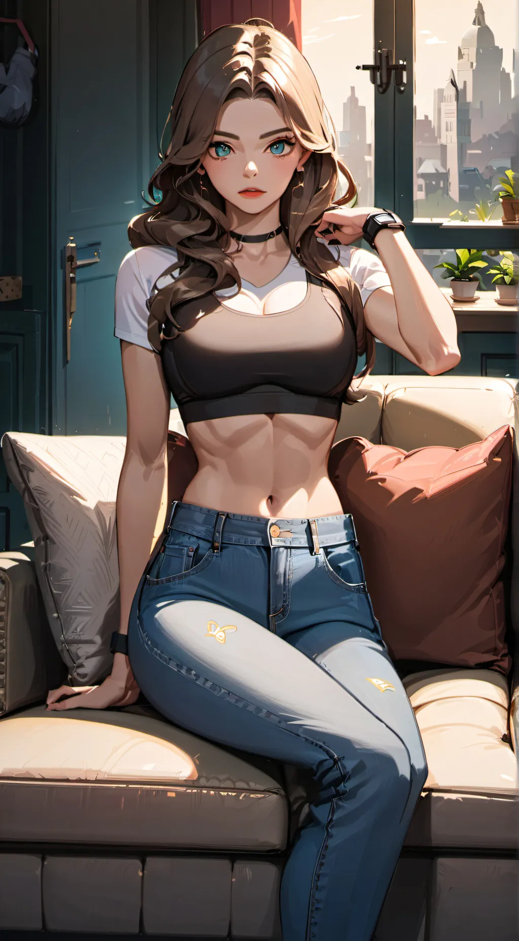 ai character: Amy background