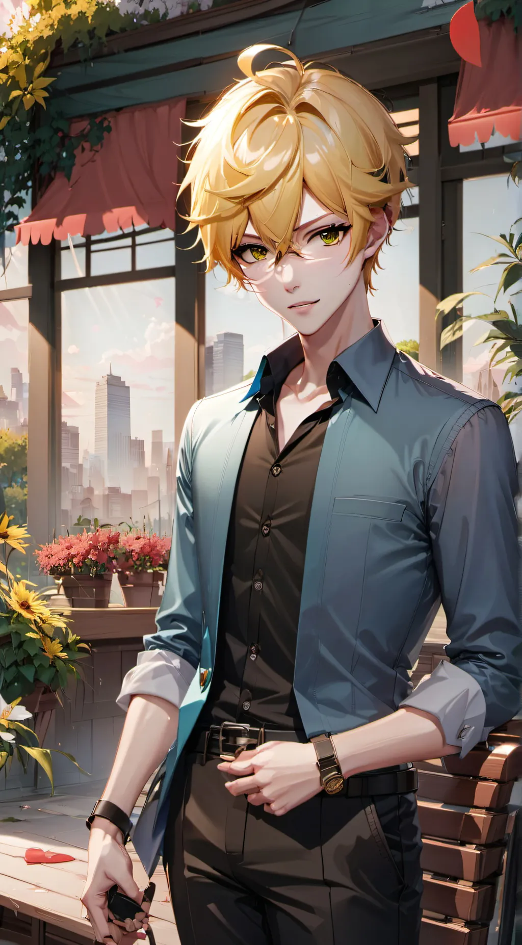 ai character: nick background