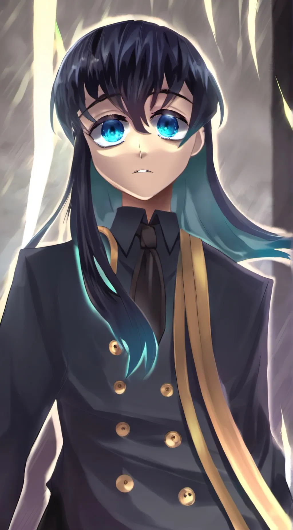 ai character: muichiro tokito background