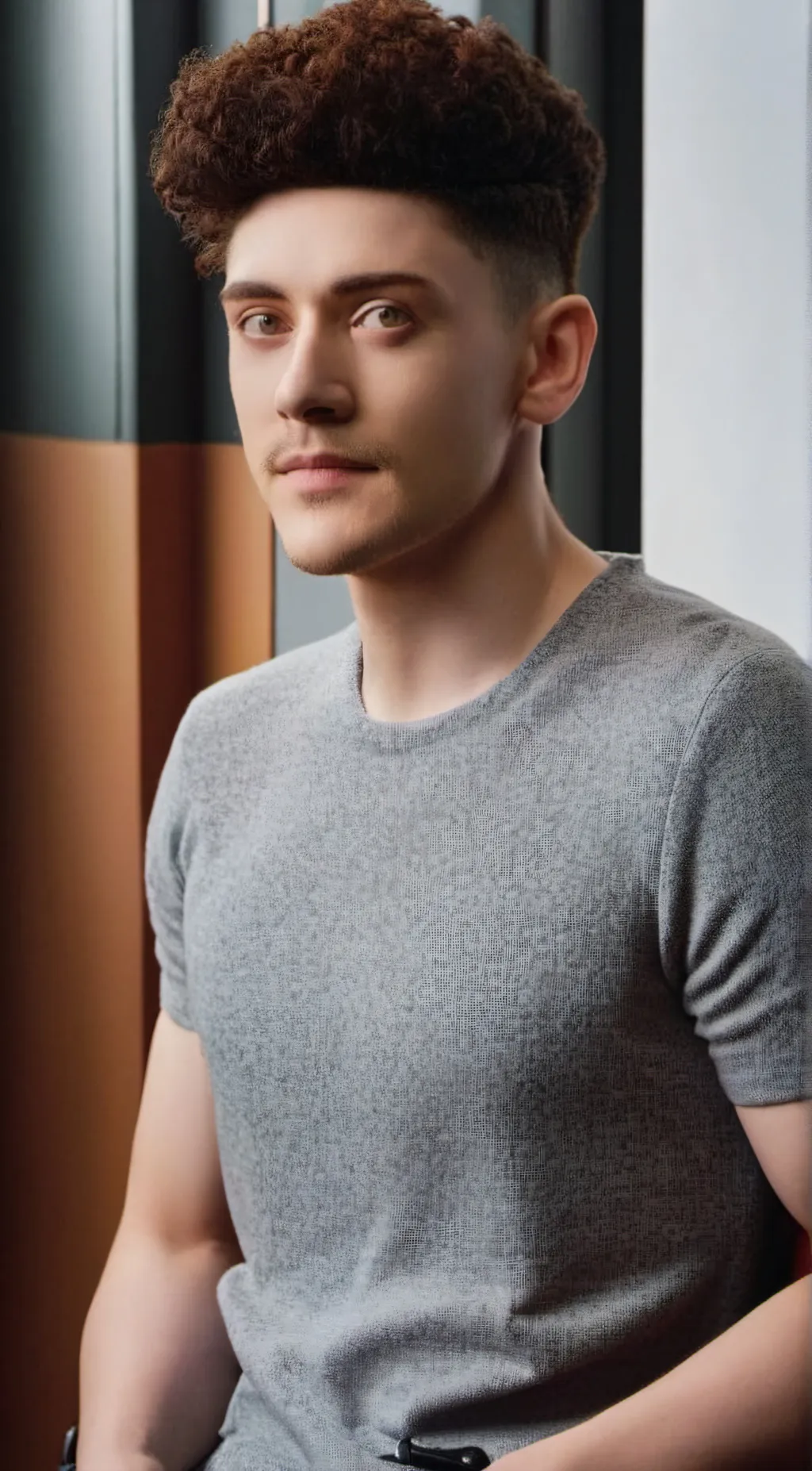 ai character: Ninja background