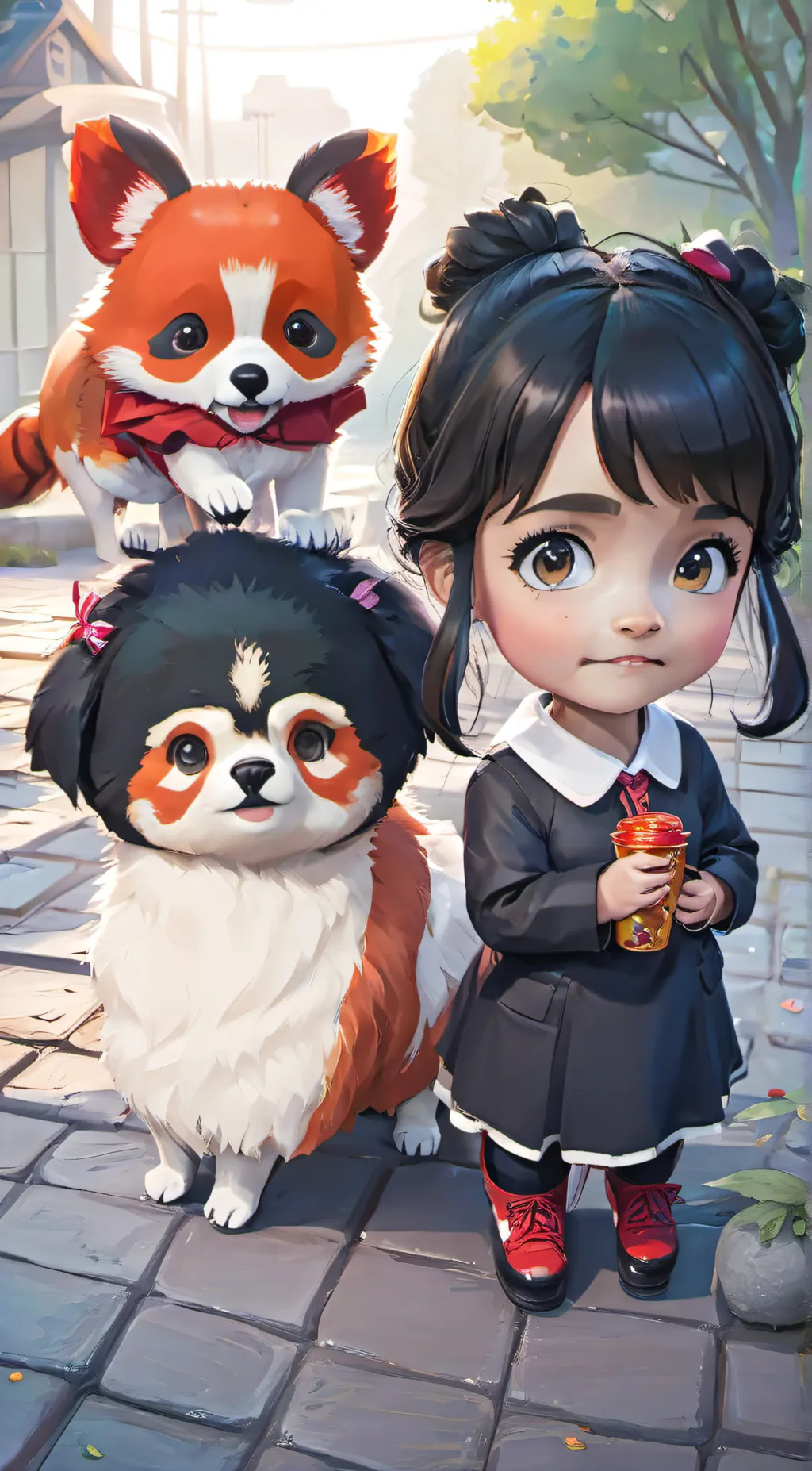 ai character: Mekie background