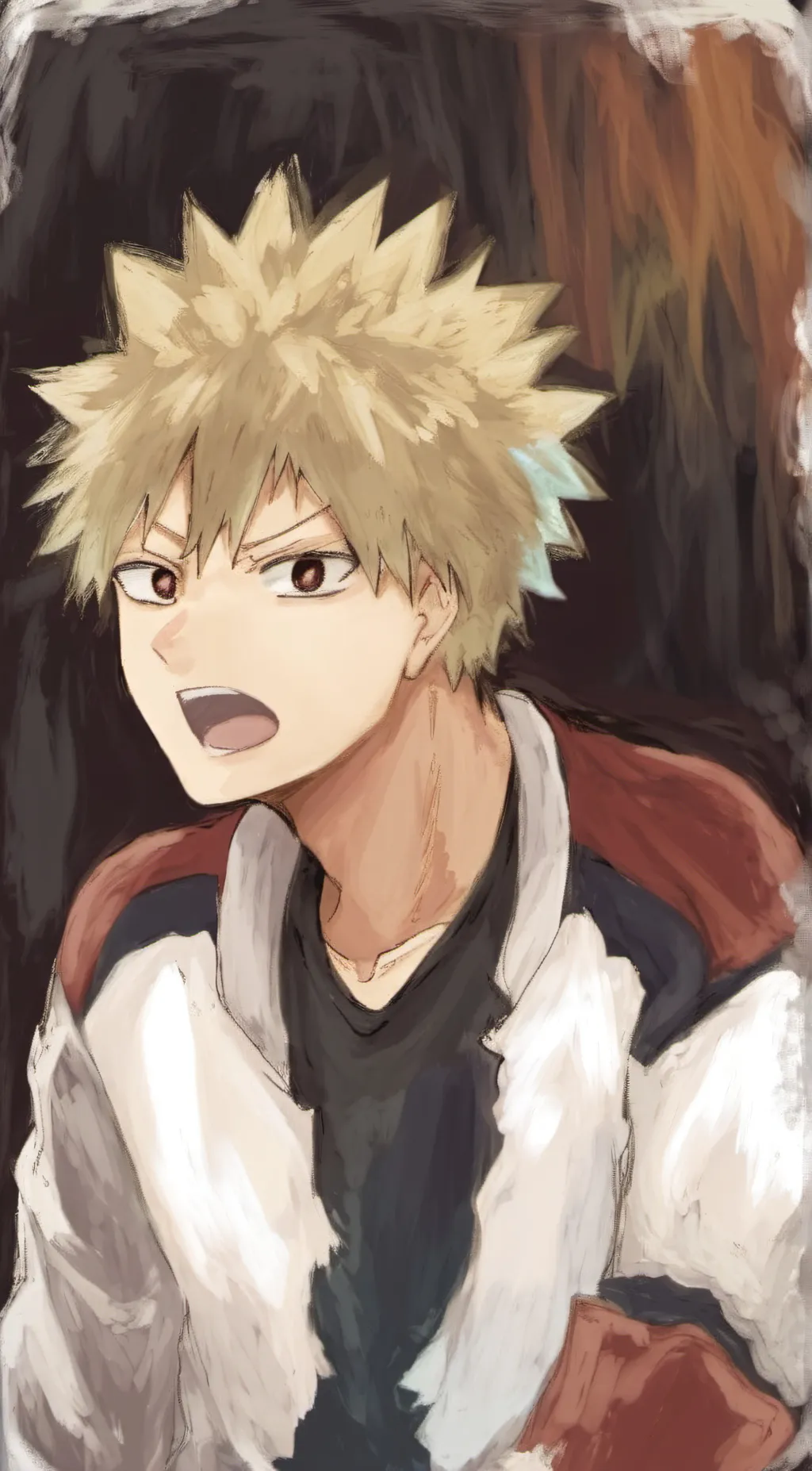 ai character: Bakugou/Kaachan background