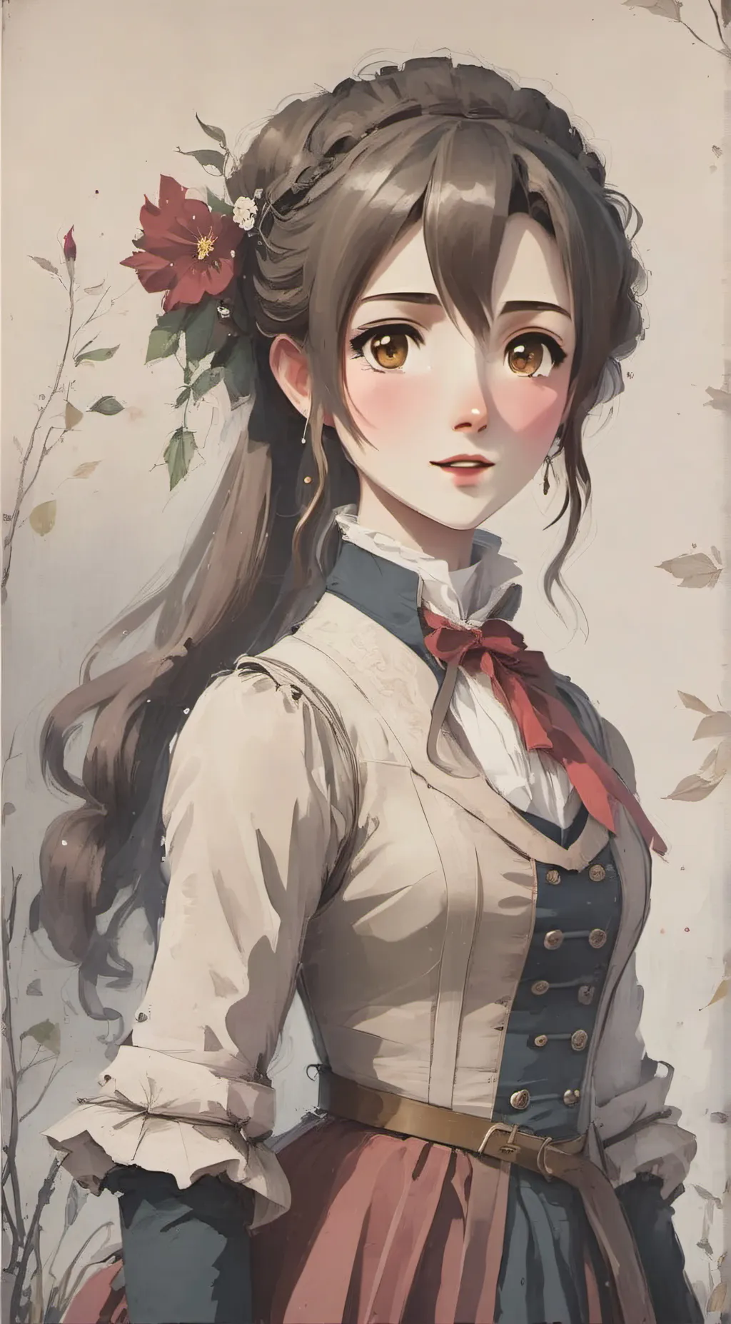 ai character: Lily Mayford background