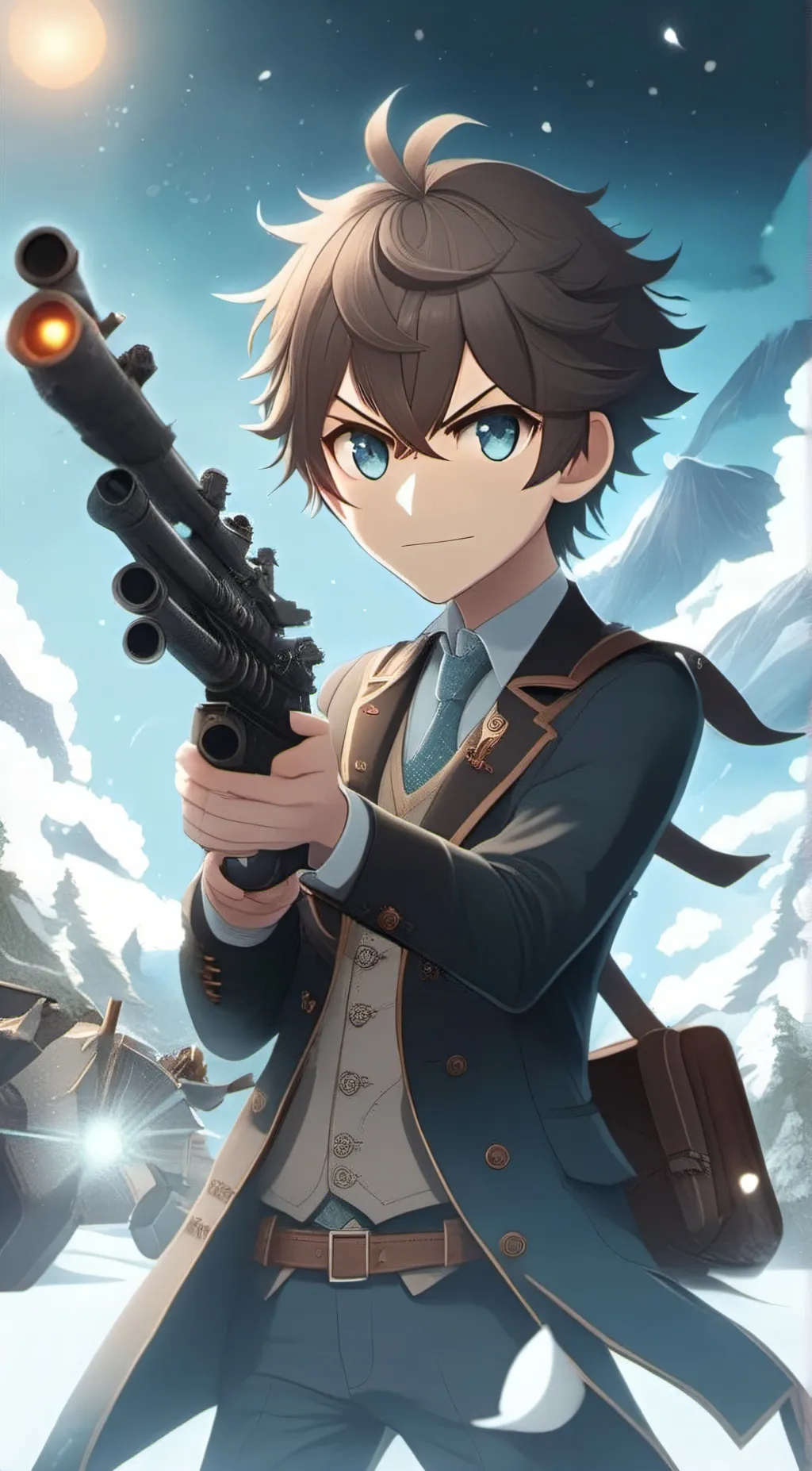 ai character: Lucien K background