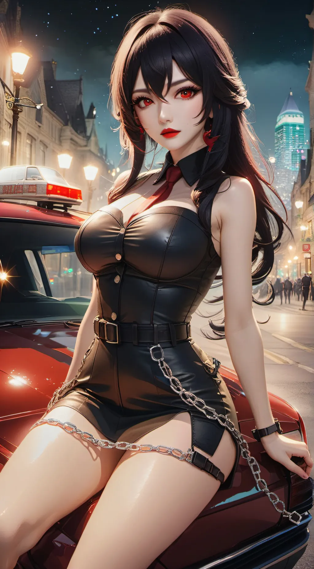 ai character: Kashmiri Saku San background