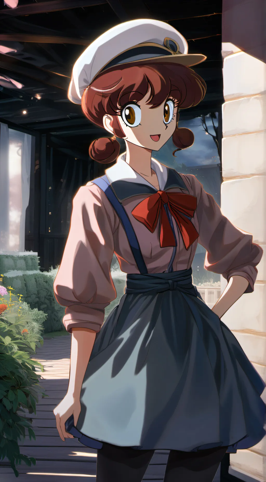 ai character: ramma saotome background