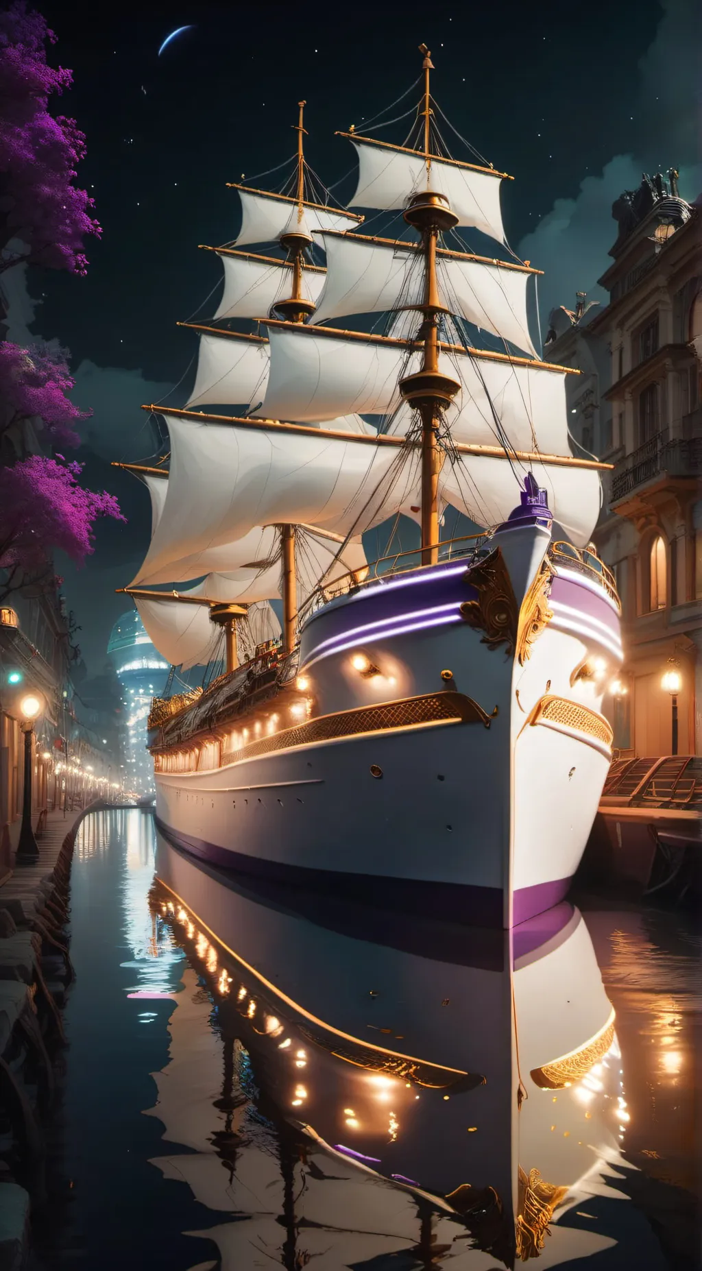 ai character: upper moons  background