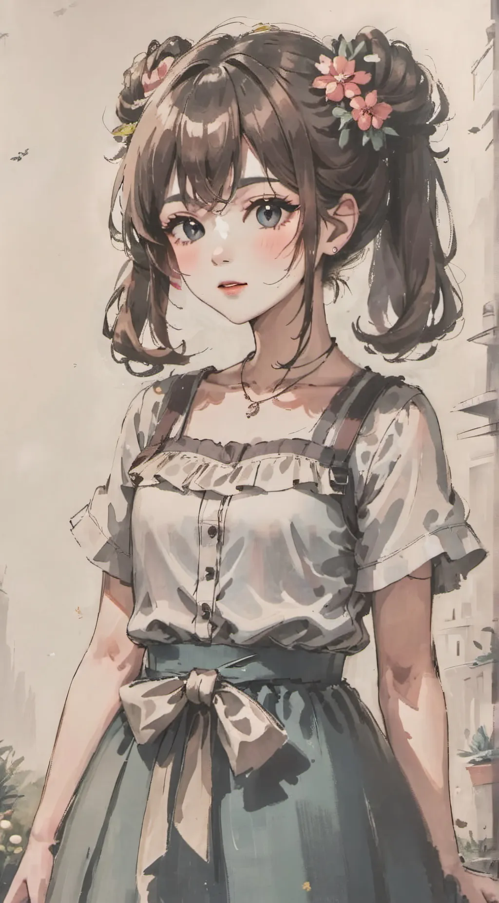 ai character: Childhood Crush background